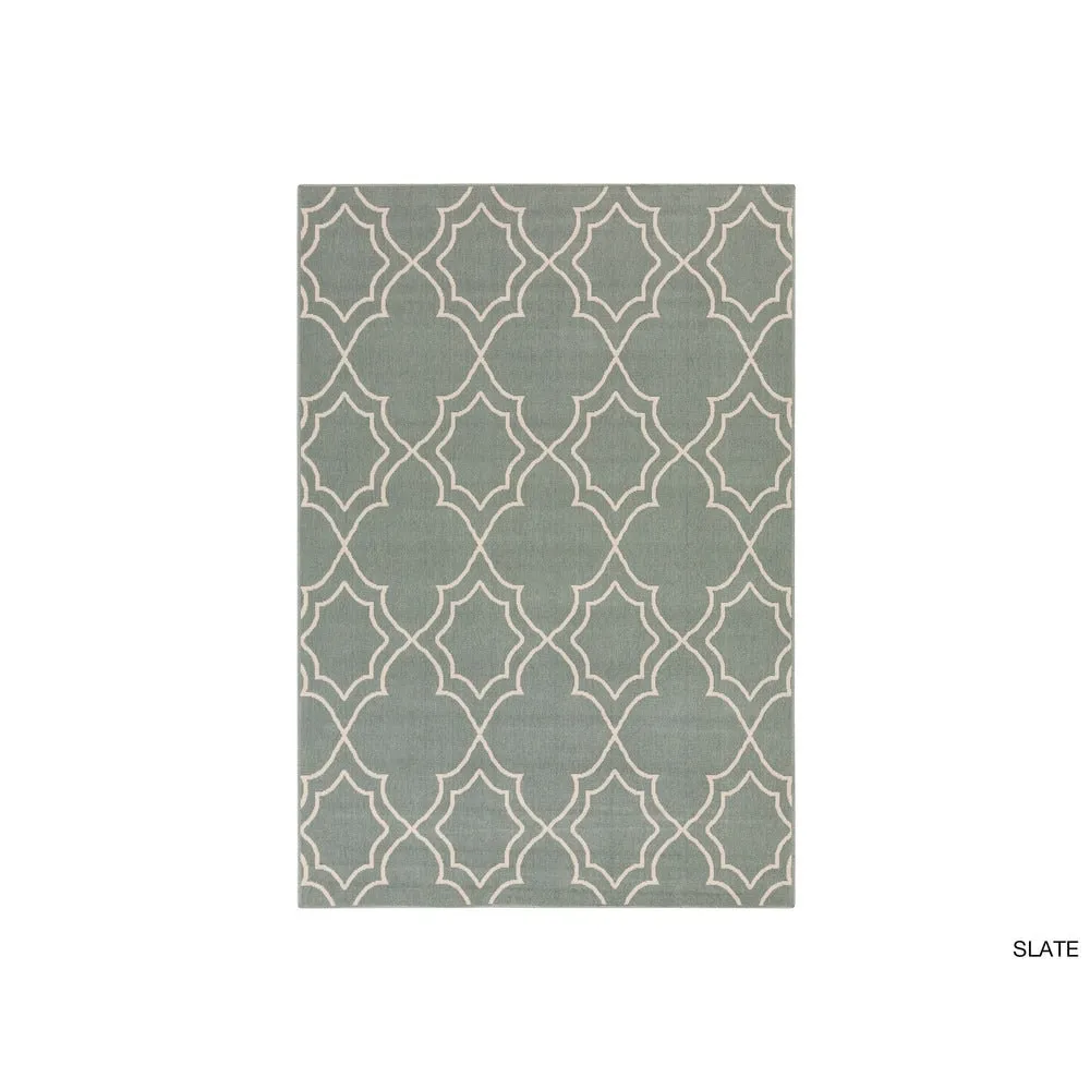 Livabliss Natasha Indoor/ Outdoor Transitional Trellis Area Rug
