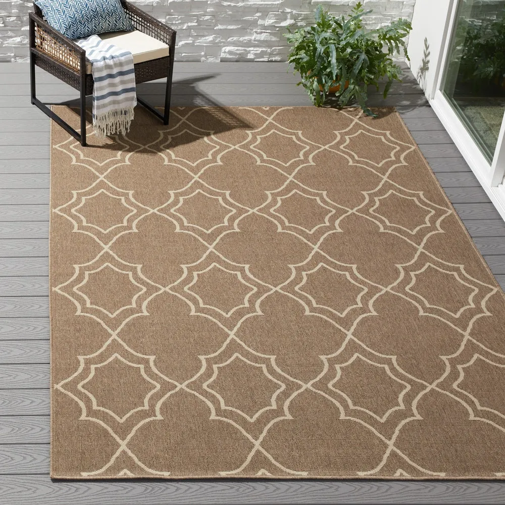 Livabliss Natasha Indoor/ Outdoor Transitional Trellis Area Rug