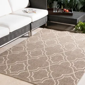Livabliss Natasha Indoor/ Outdoor Transitional Trellis Area Rug