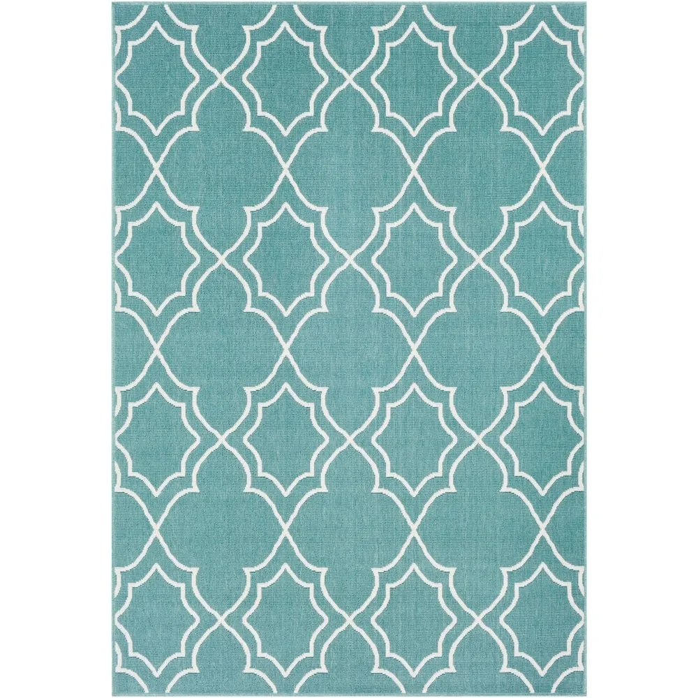 Livabliss Natasha Indoor/ Outdoor Transitional Trellis Area Rug