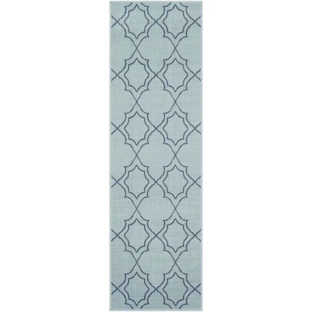 Livabliss Natasha Indoor/ Outdoor Transitional Trellis Area Rug