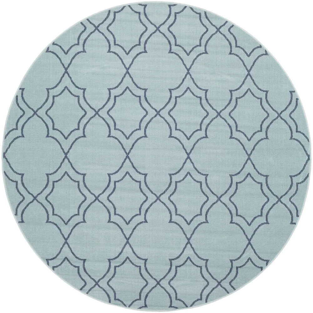 Livabliss Natasha Indoor/ Outdoor Transitional Trellis Area Rug