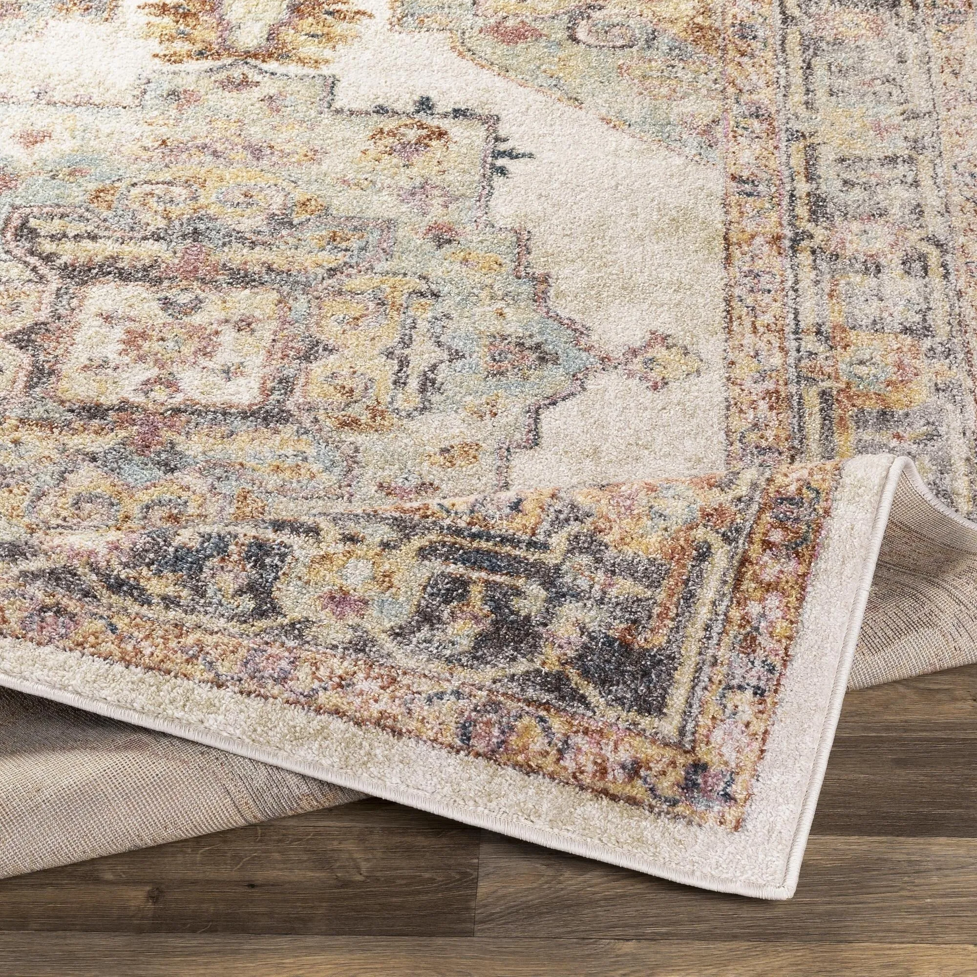 Livabliss New Mexico Updated Traditional Medallion Area Rug