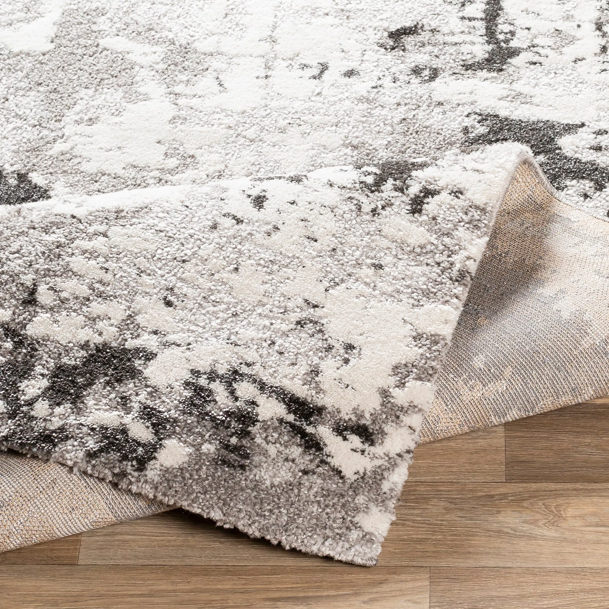 Livabliss Nicolo Abstract Plush Area Rug