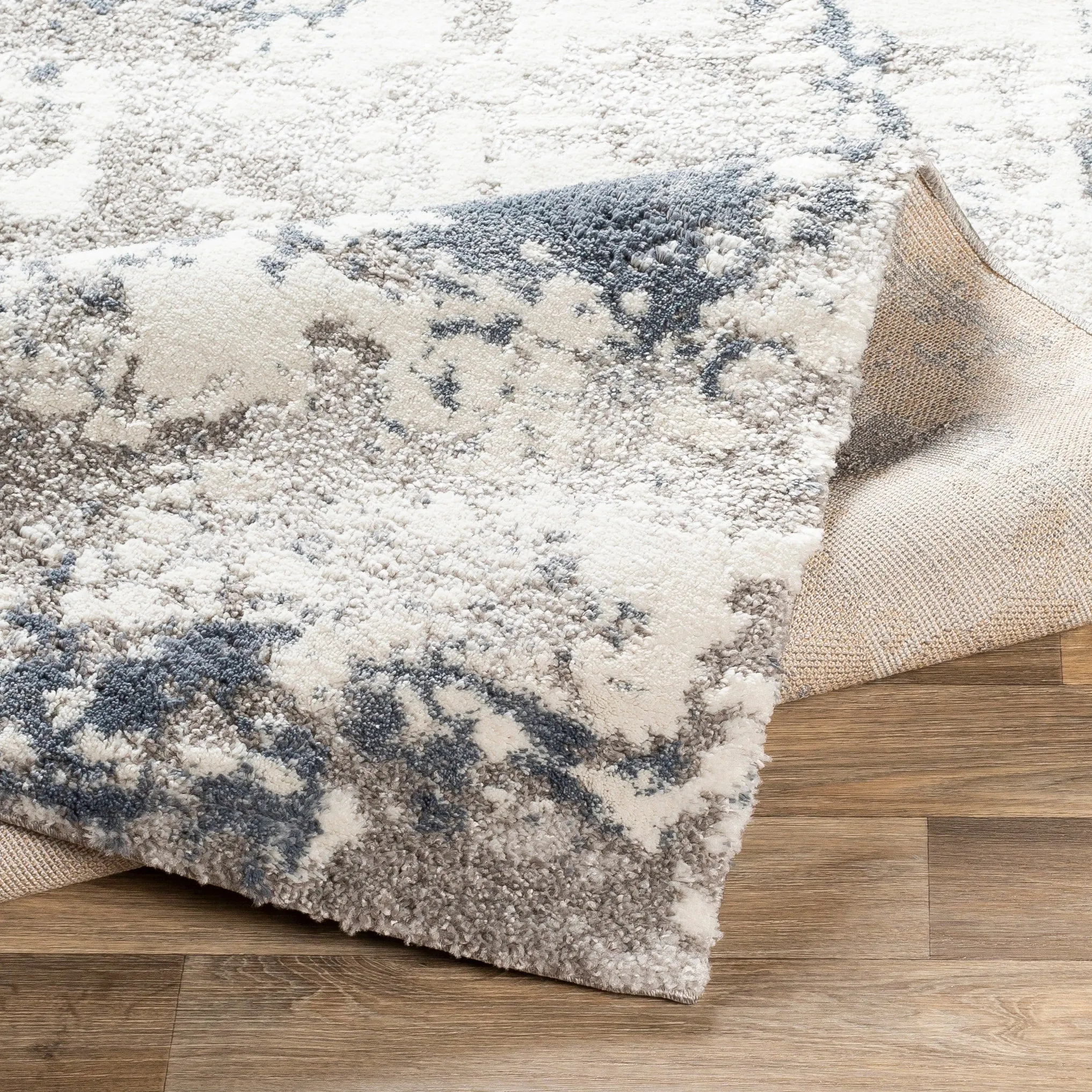 Livabliss Nicolo Abstract Plush Area Rug