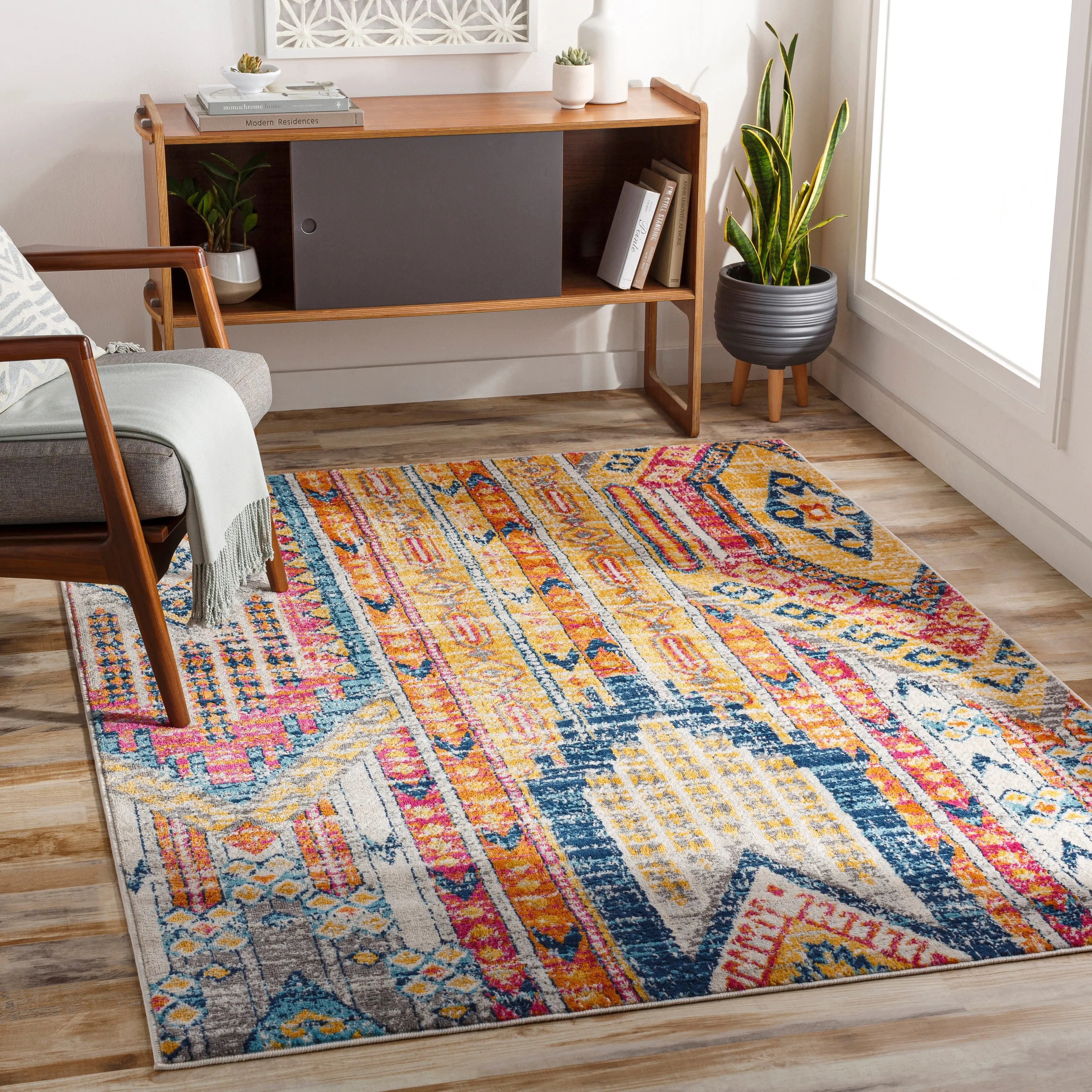 Livabliss Ojeda Modern Southwestern Area Rug