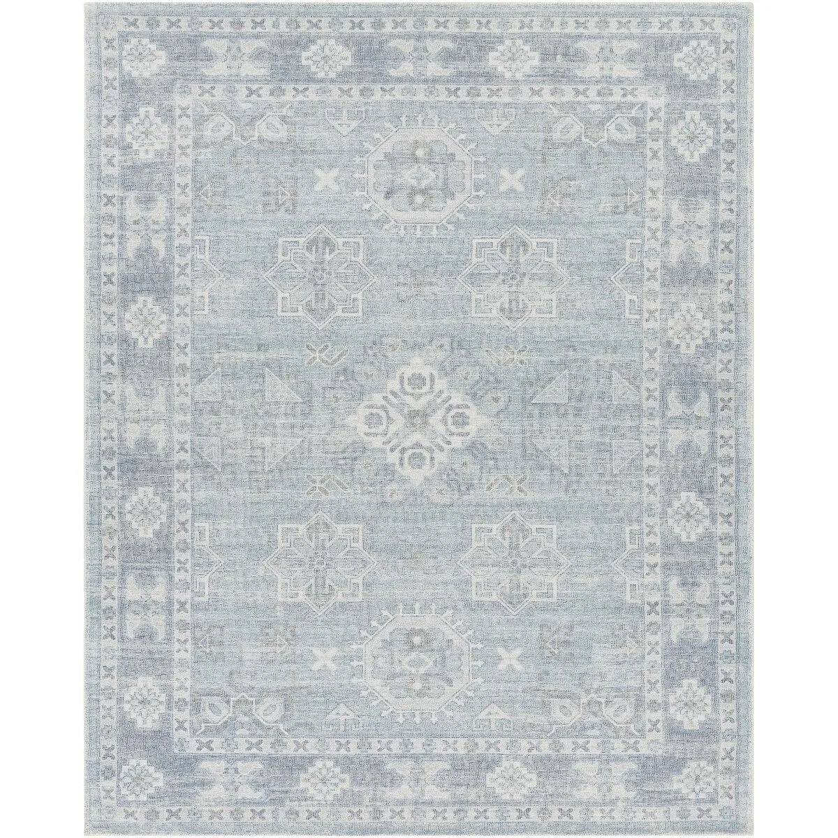 Livabliss Oregon Handmade Medallion Wool Area Rug