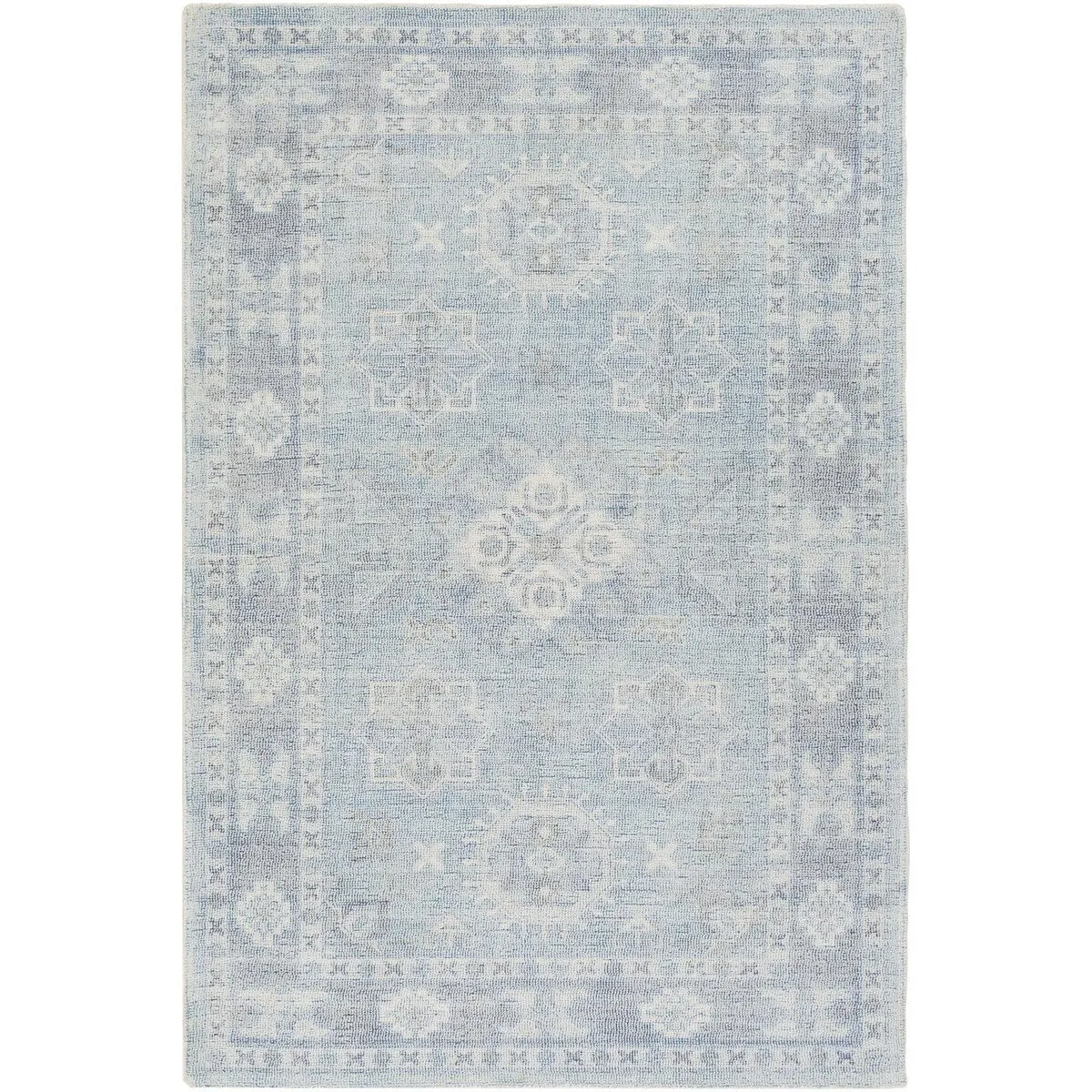 Livabliss Oregon Handmade Medallion Wool Area Rug