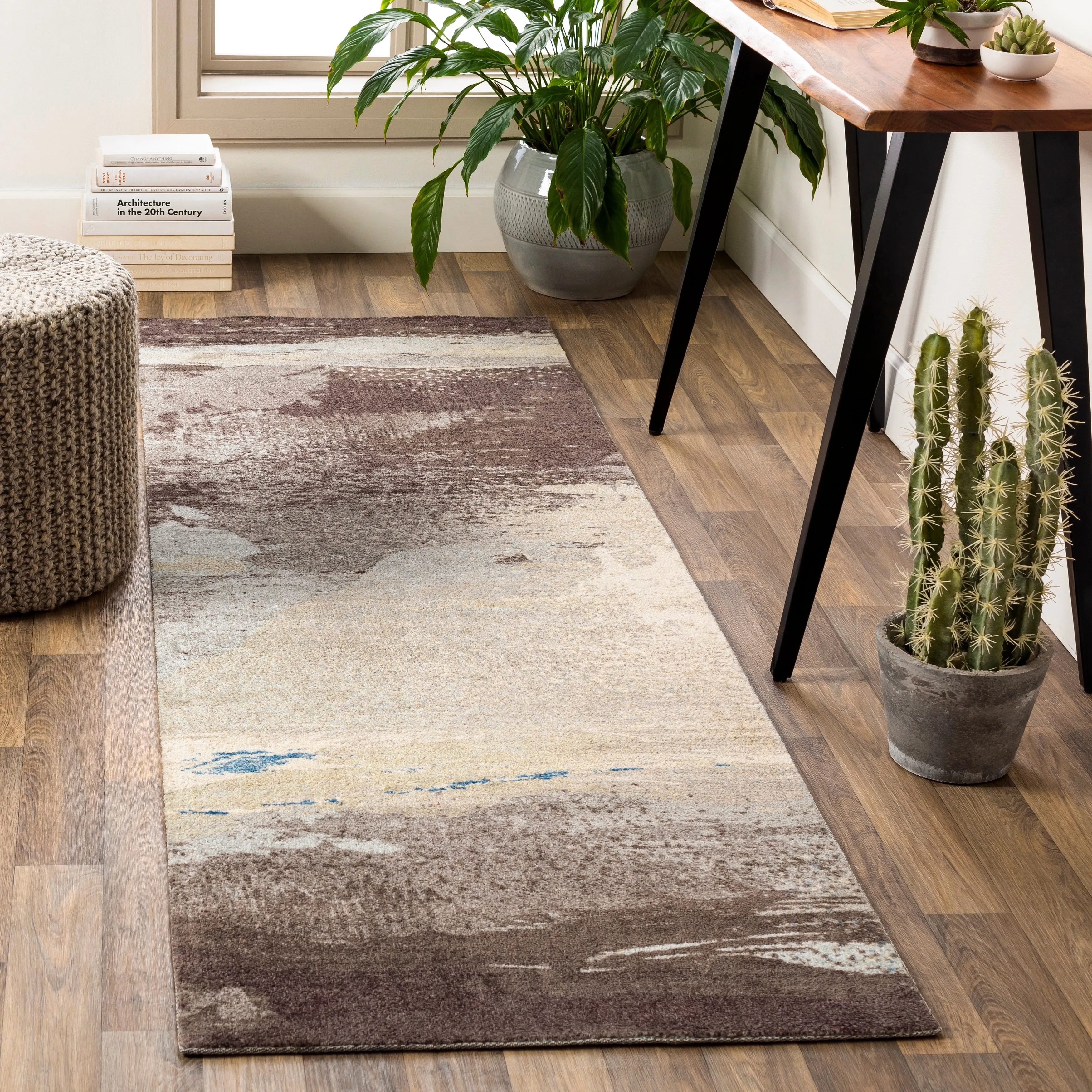 Livabliss Rachel Machine Woven Transitional Abstract Area Rug