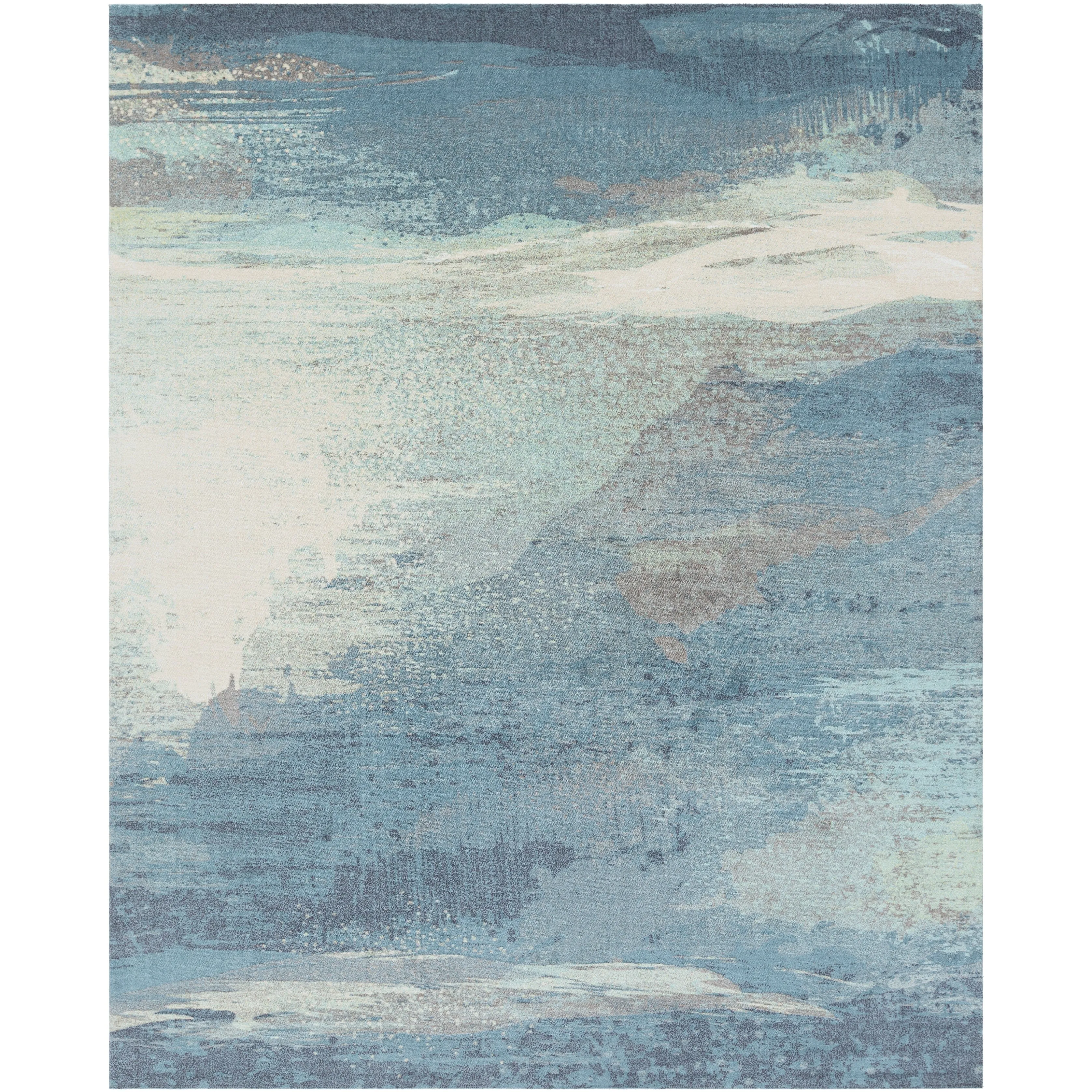 Livabliss Rachel Machine Woven Transitional Abstract Area Rug