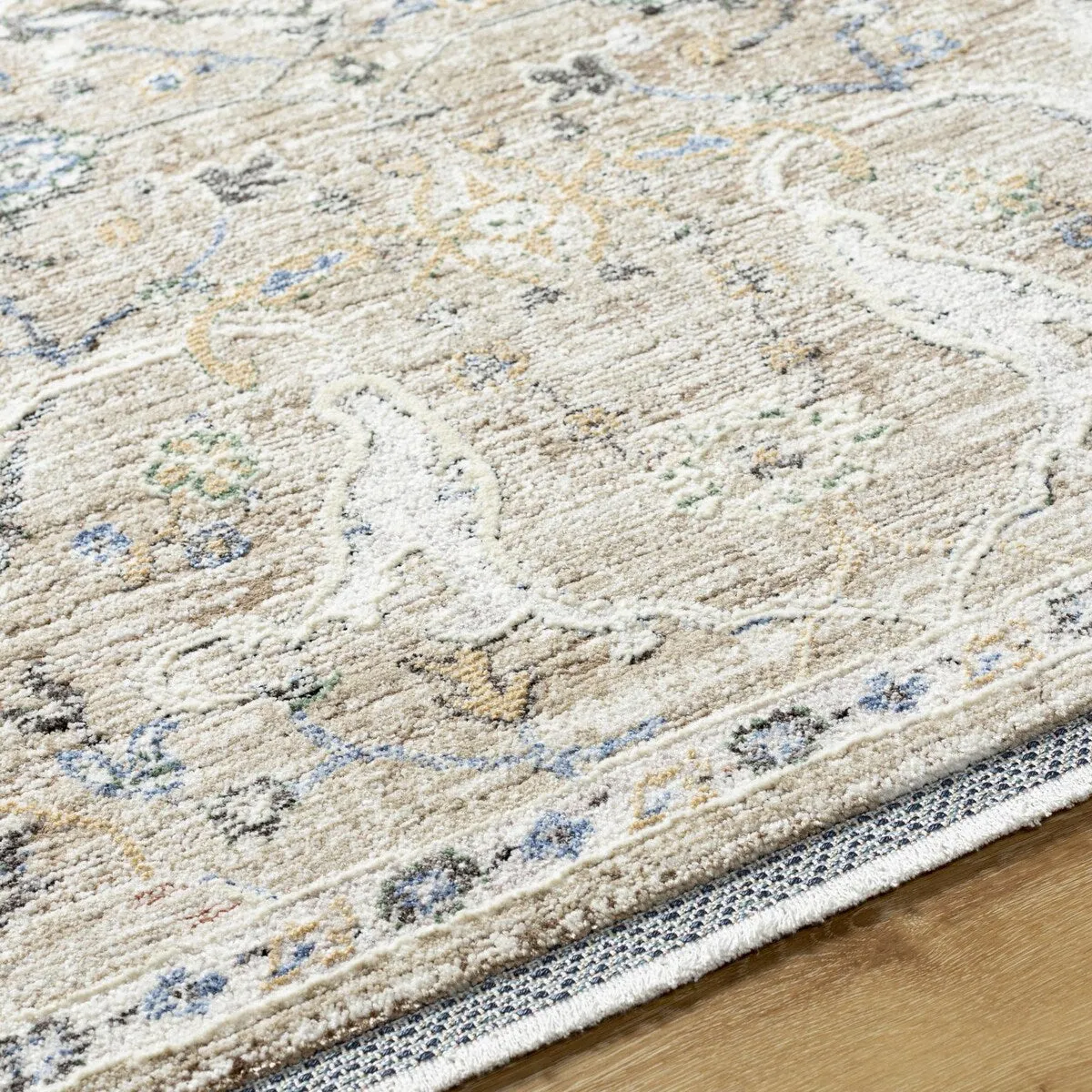 Livabliss Rivaldo Traditional Distressed Oriental Area Rug