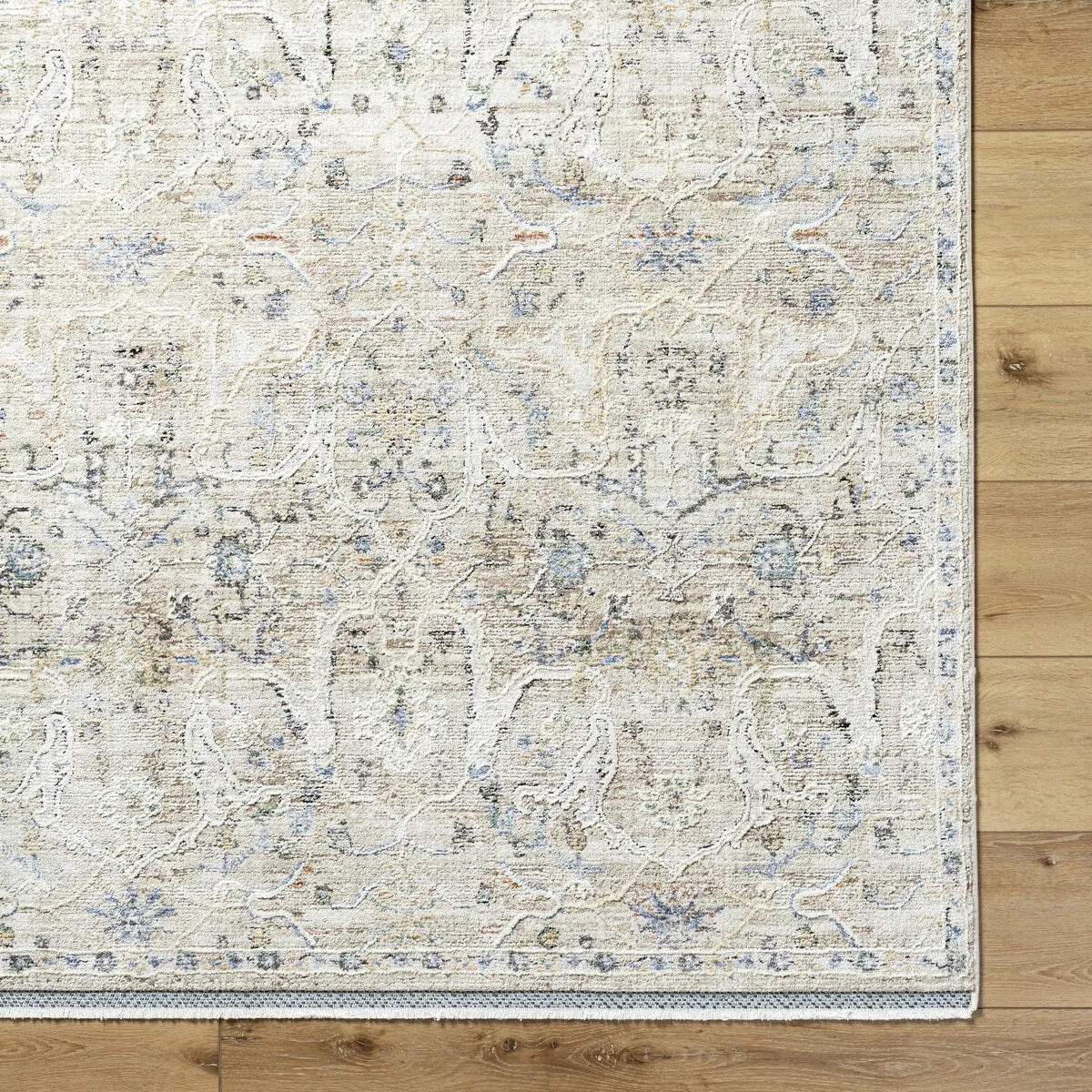 Livabliss Rivaldo Traditional Distressed Oriental Area Rug