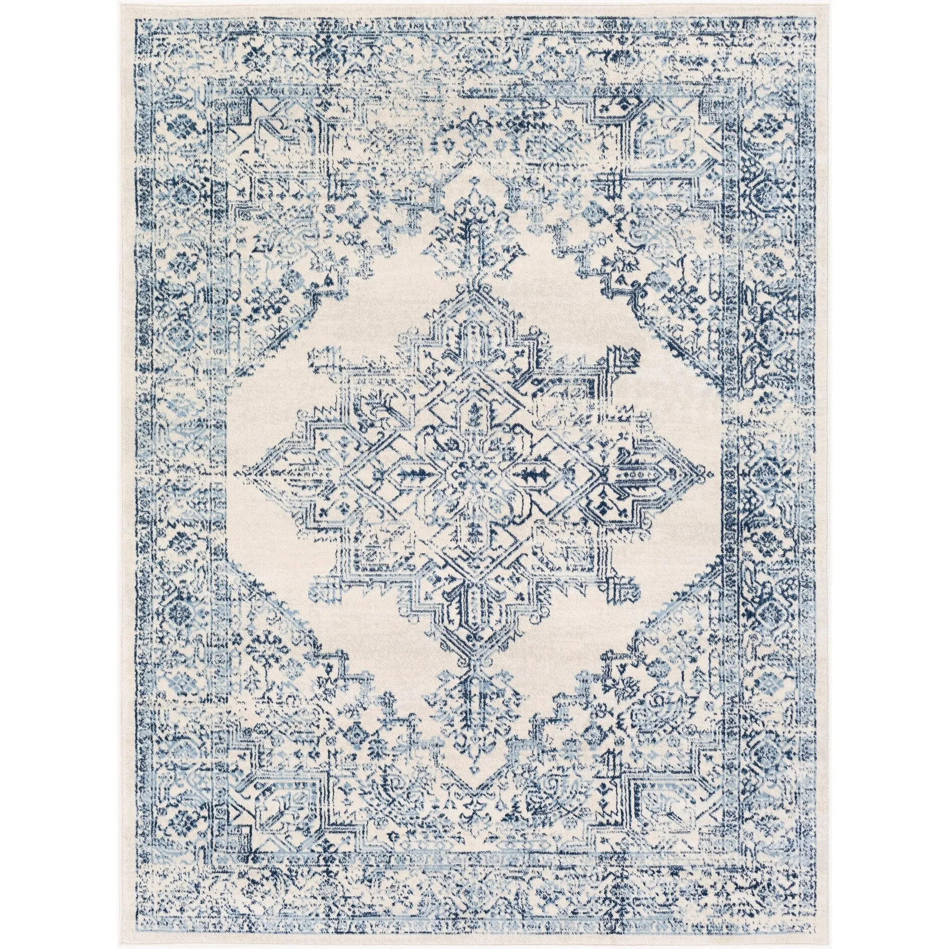 Livabliss Roma Updated Traditional Medallion Area Rug