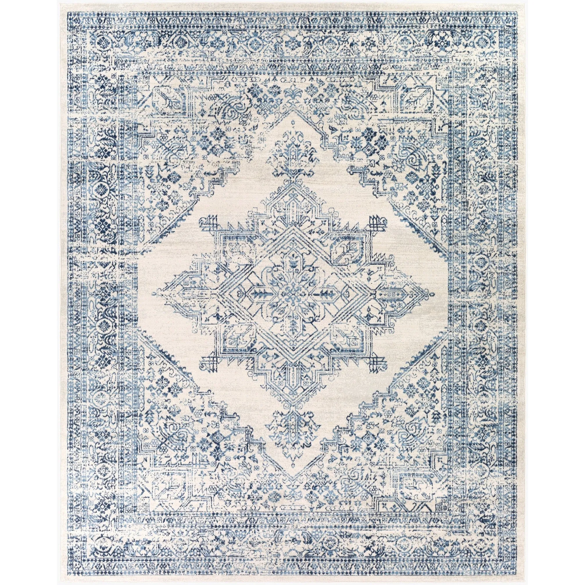 Livabliss Roma Updated Traditional Medallion Area Rug