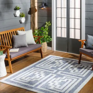 Livabliss San Diego Indoor/ Outdoor Geometric Area Rug