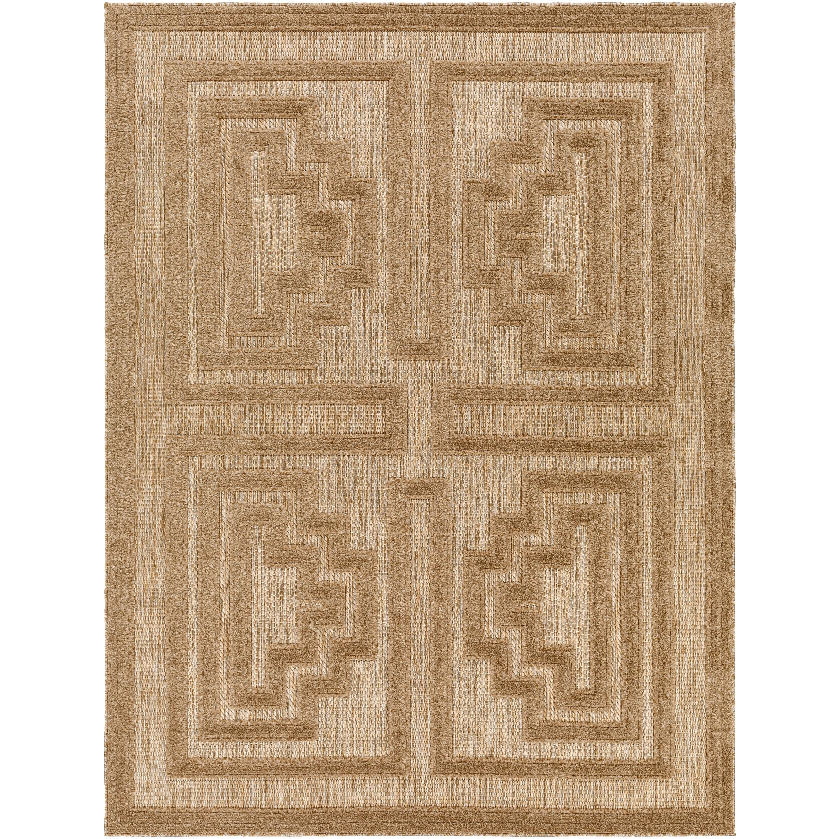 Livabliss San Diego Indoor/ Outdoor Geometric Area Rug
