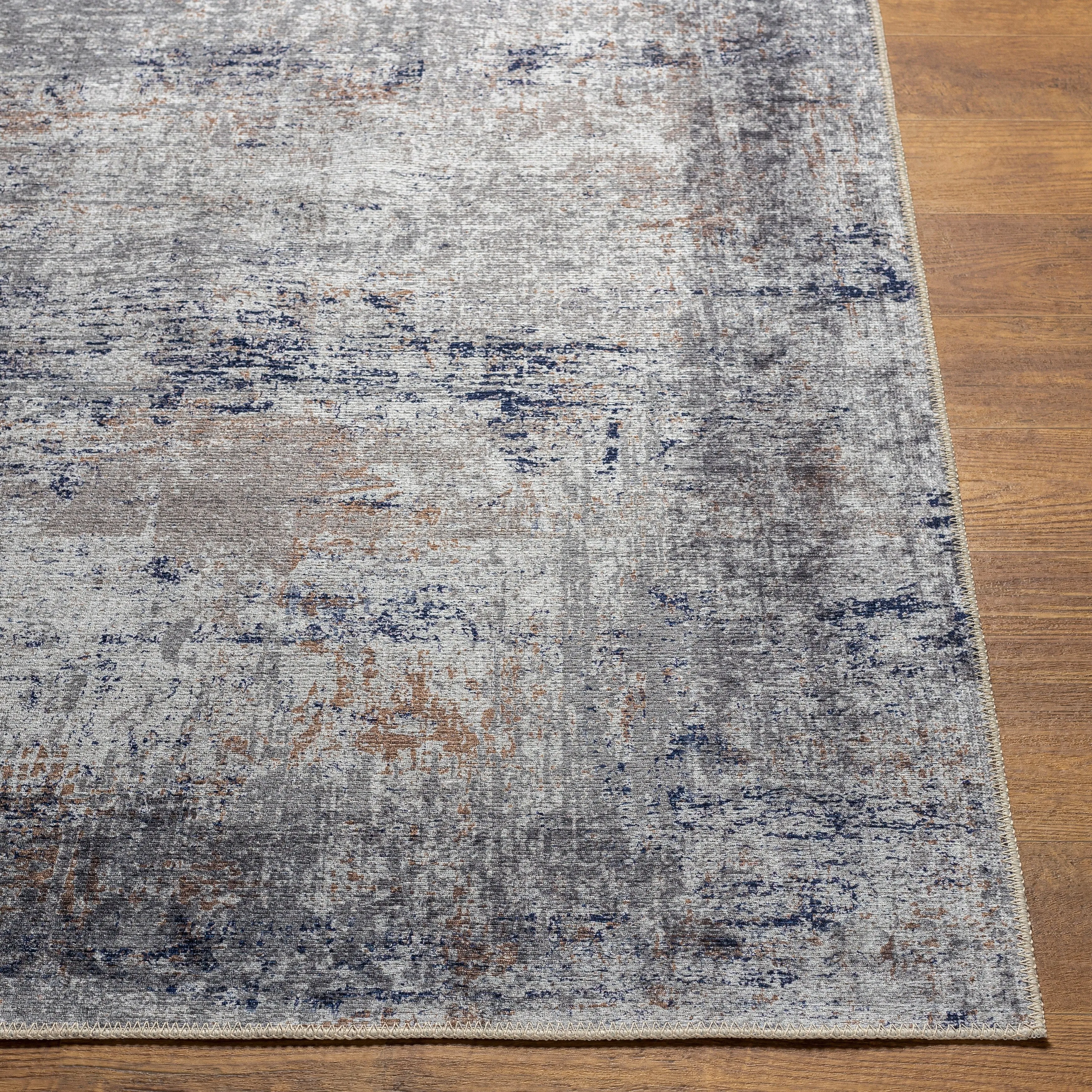 Livabliss Sheena Traditional Abstract Machine Washable Area Rug