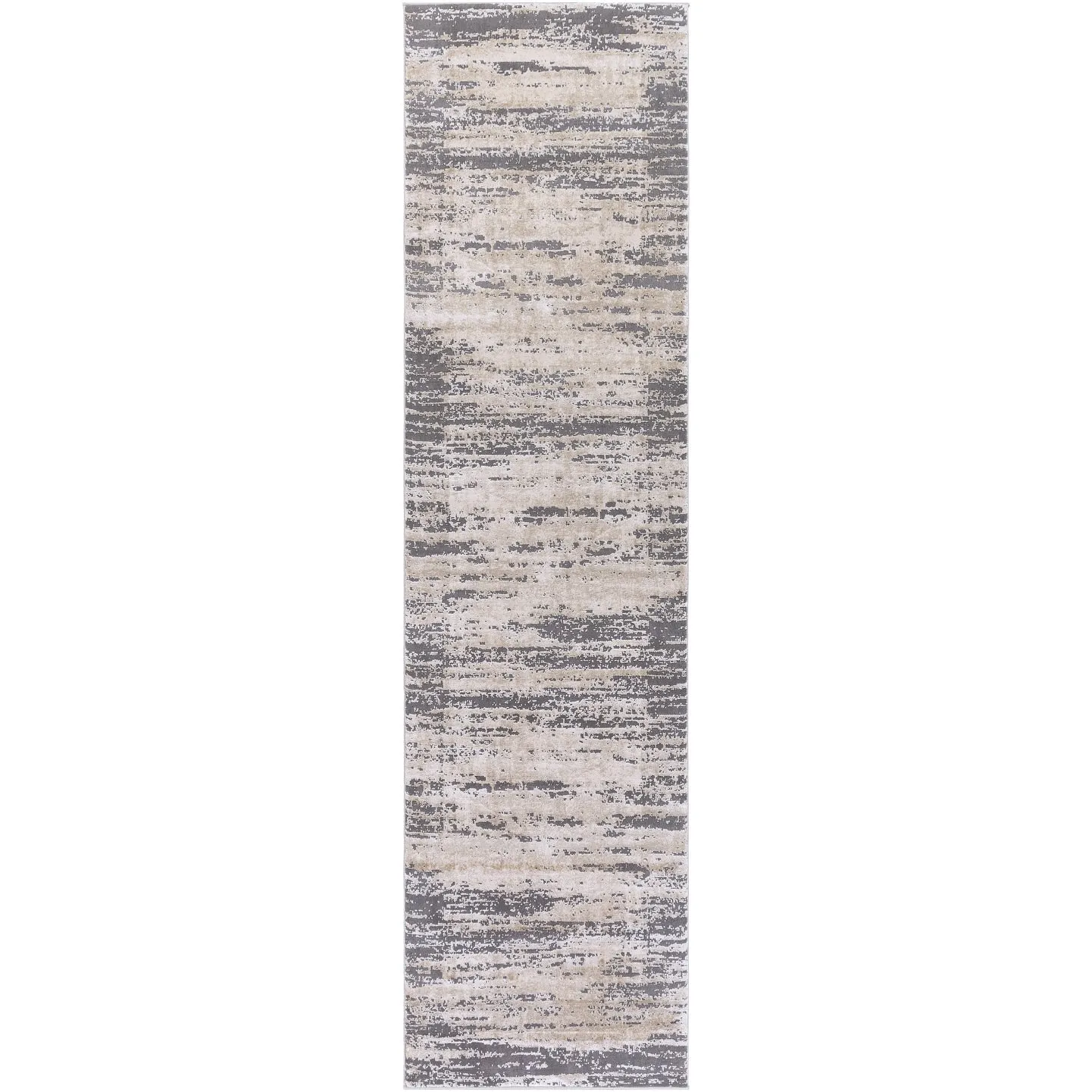 Livabliss Teddy Grey Abstract Modern Area Rug