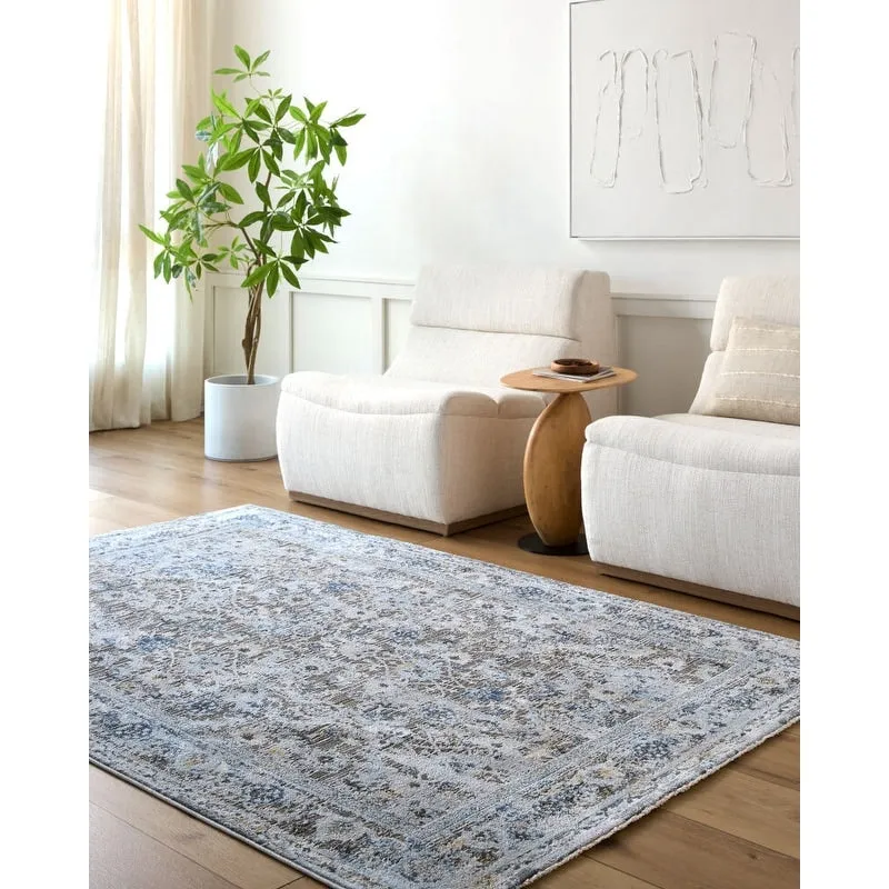 Livabliss Traditional Hassler Medallion Area Rug