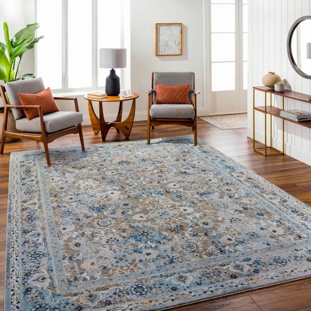 Livabliss Traditional Hassler Medallion Area Rug