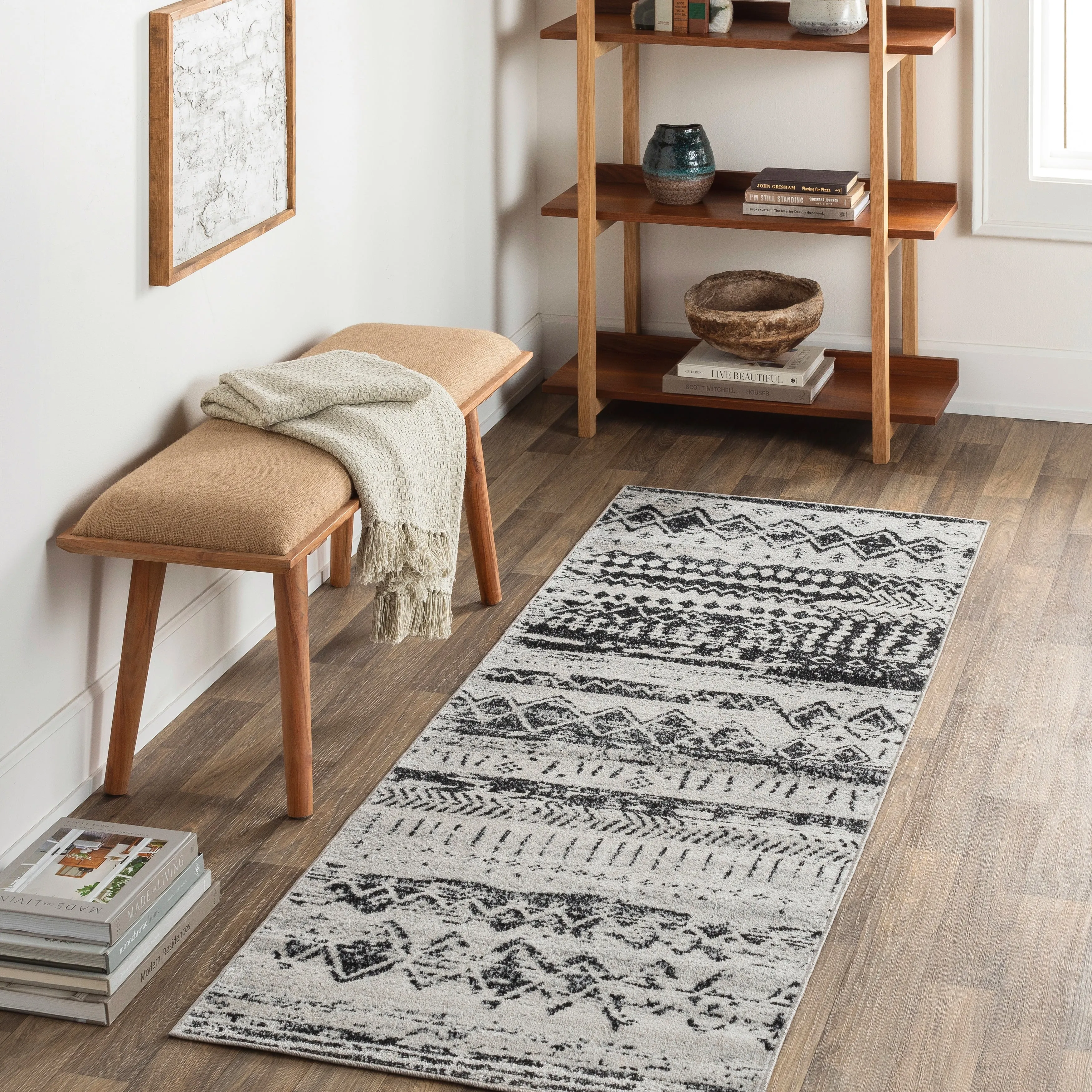 Livabliss Trina Bohemian Machine Washable Area Rug