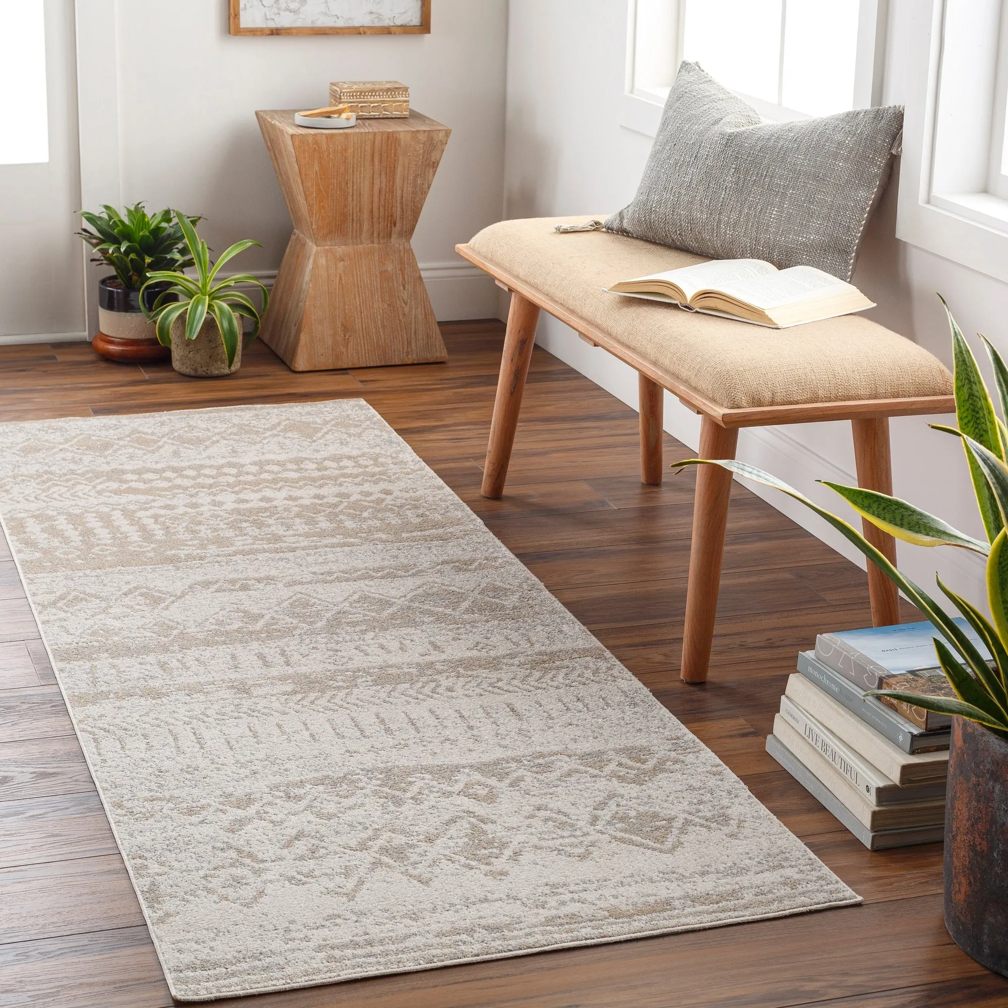 Livabliss Trina Bohemian Machine Washable Area Rug
