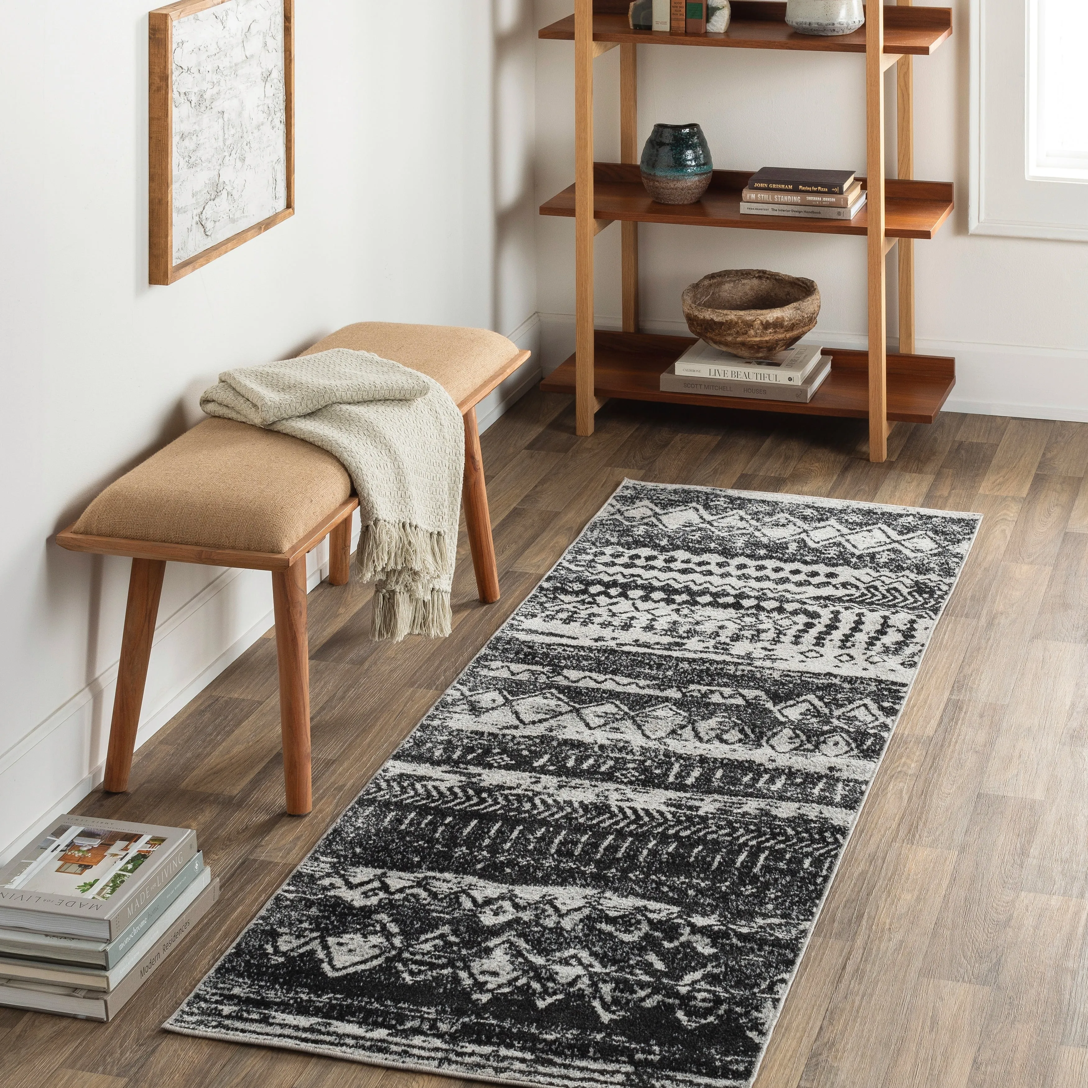 Livabliss Trina Bohemian Machine Washable Area Rug