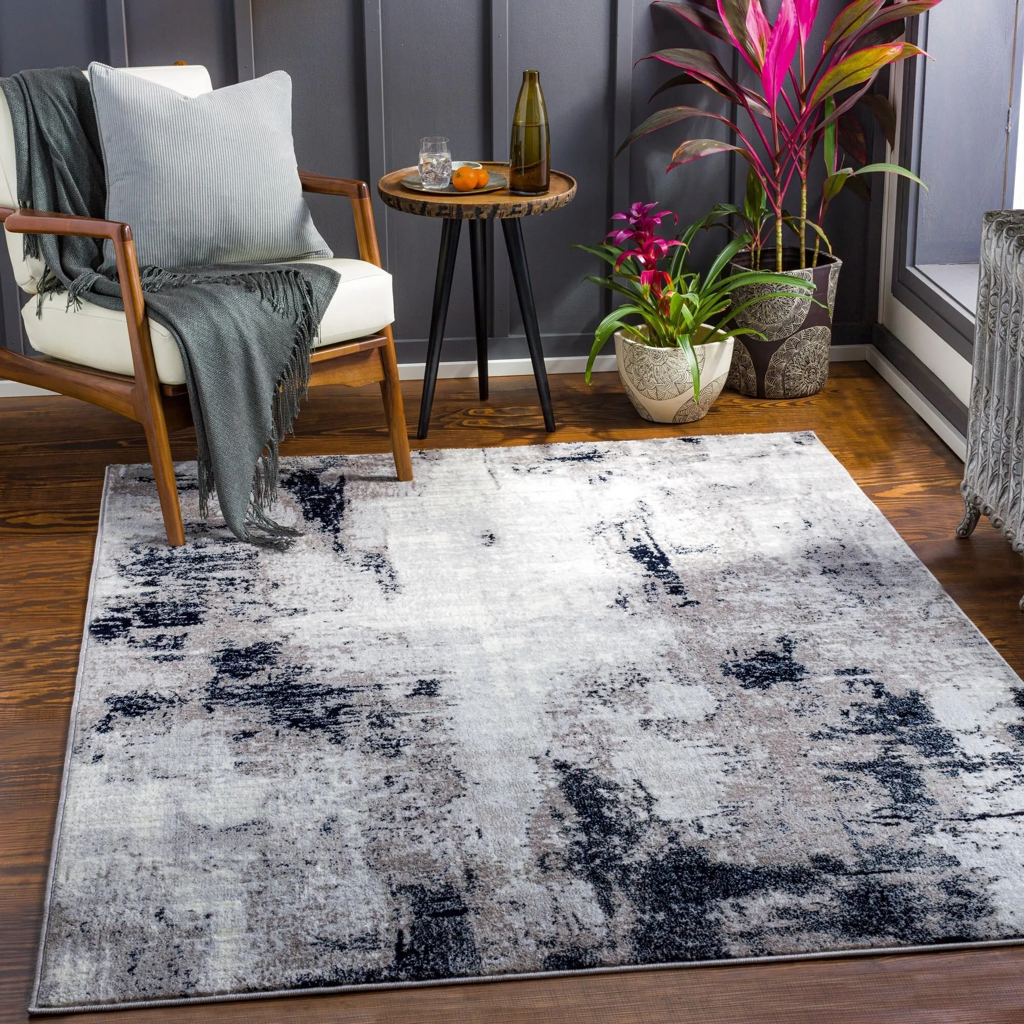 Livabliss Wanderlust Minimalist Abstract Area Rug