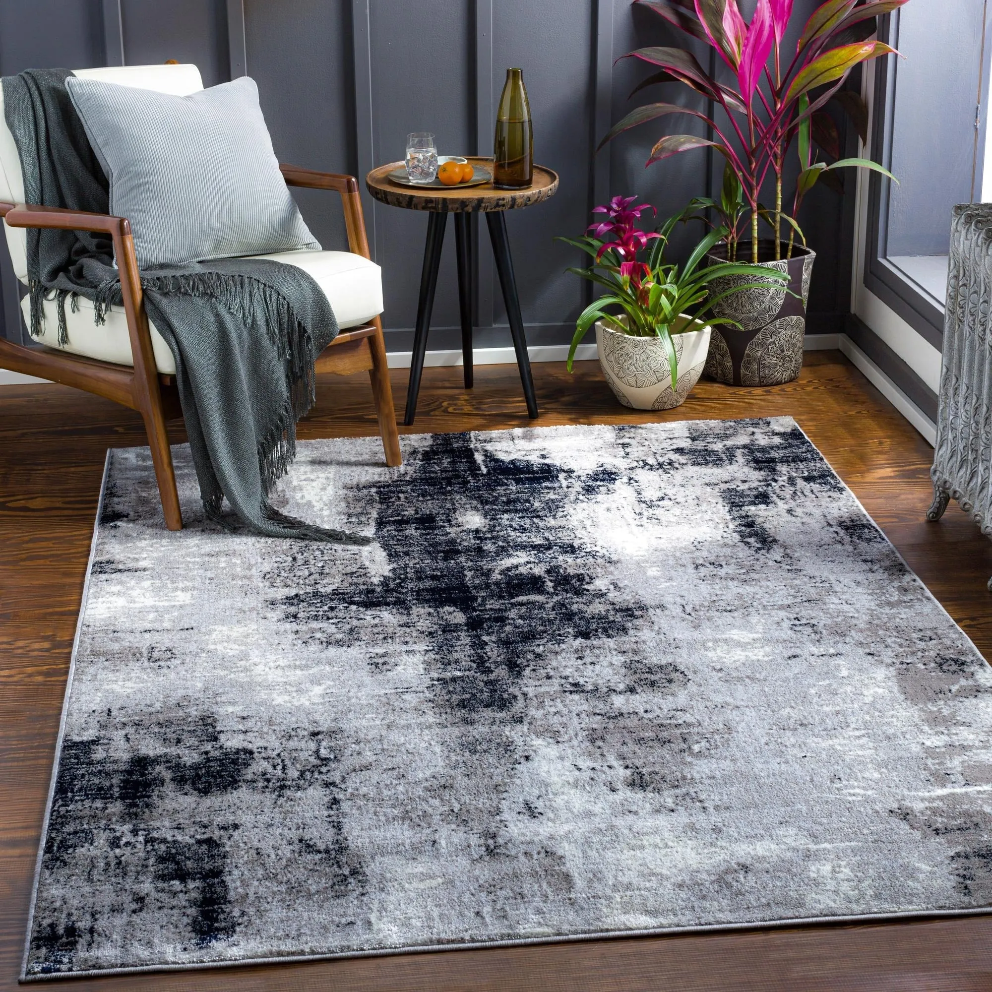 Livabliss Wanderlust Minimalist Abstract Area Rug