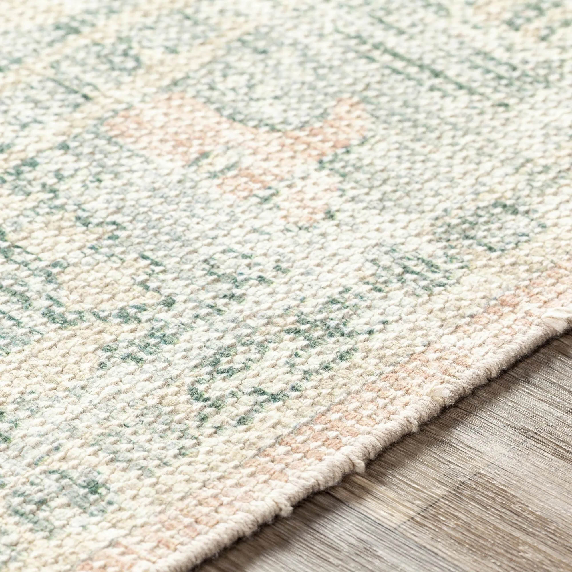 Livabliss Zainab Updated Traditional Medallion Hand Woven Area Rug