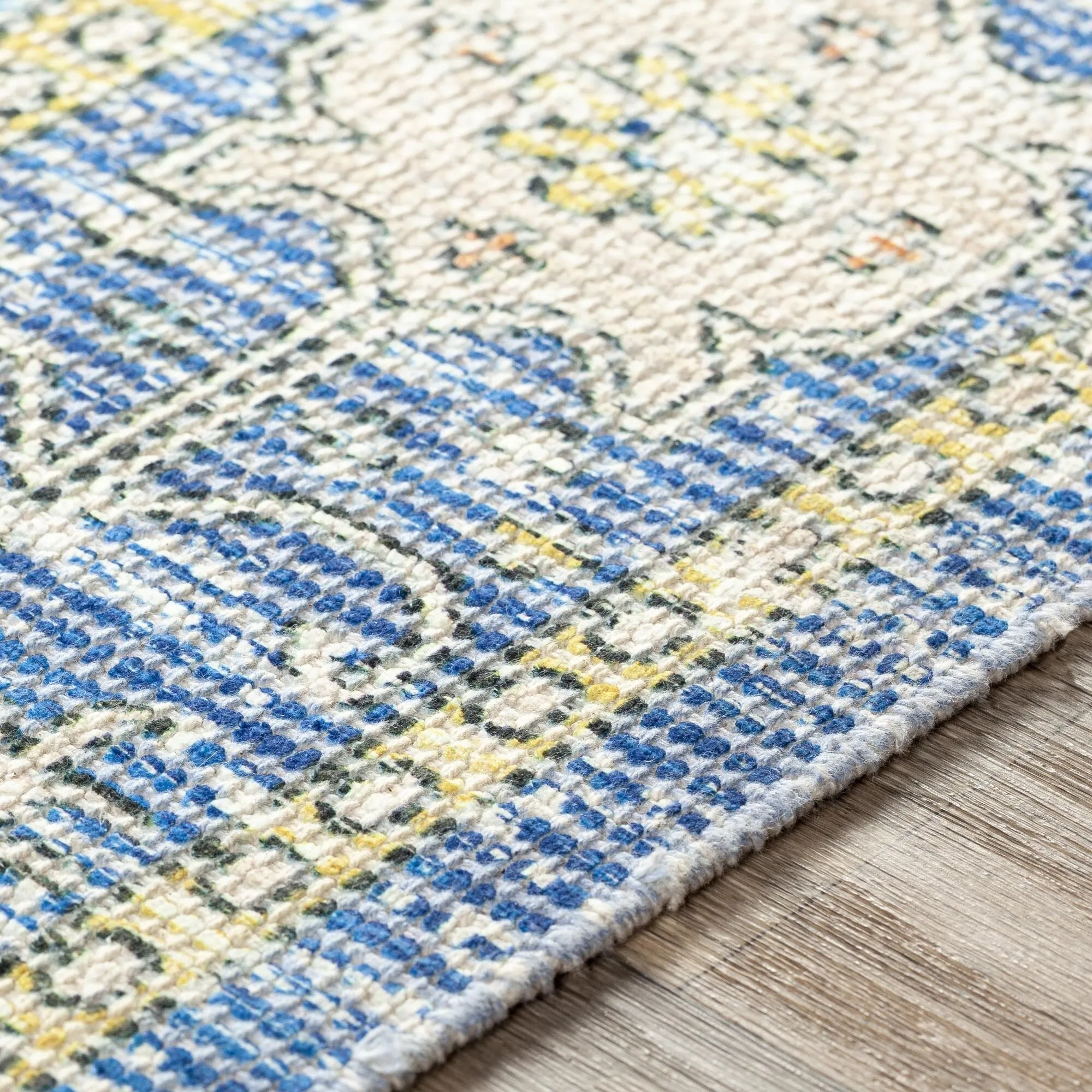 Livabliss Zainab Updated Traditional Medallion Hand Woven Area Rug
