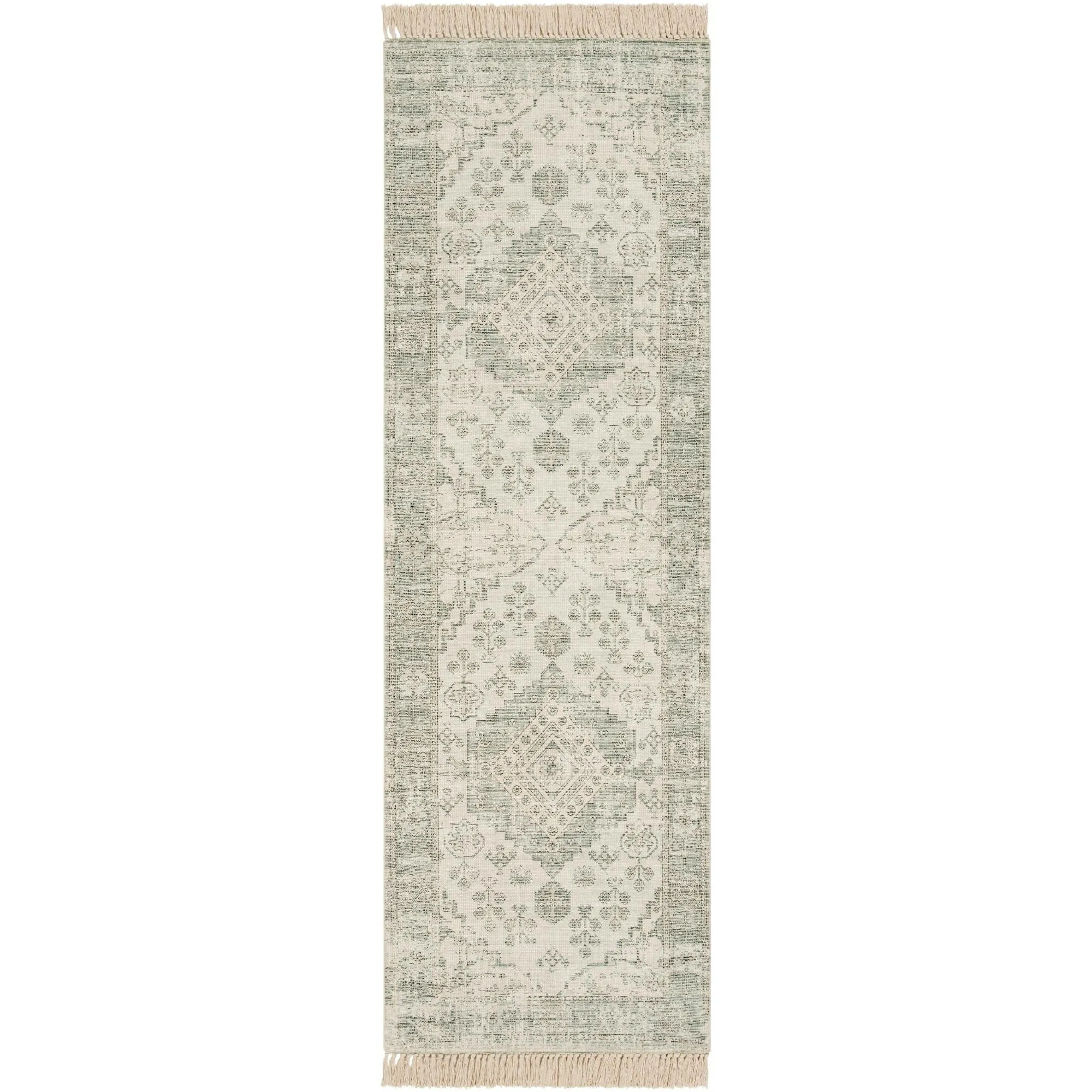 Livabliss Zainab Updated Traditional Medallion Hand Woven Area Rug