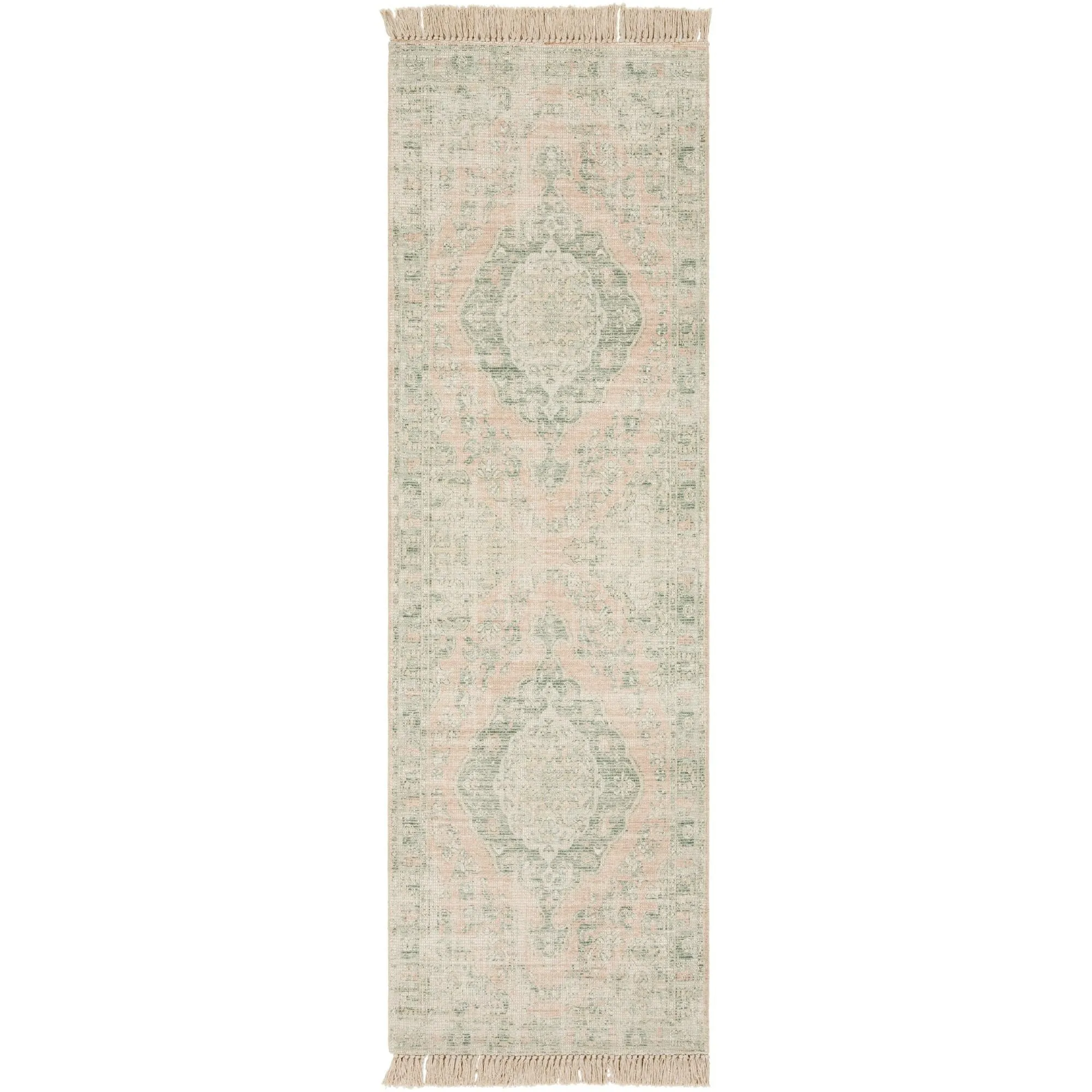 Livabliss Zainab Updated Traditional Medallion Hand Woven Area Rug