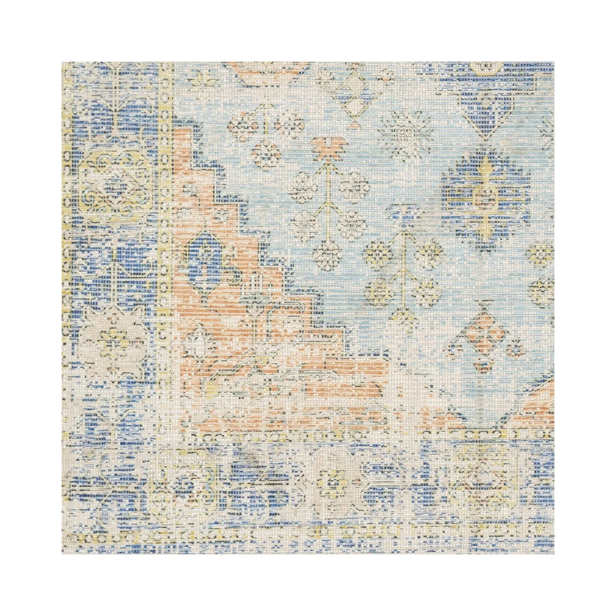 Livabliss Zainab Updated Traditional Medallion Hand Woven Area Rug