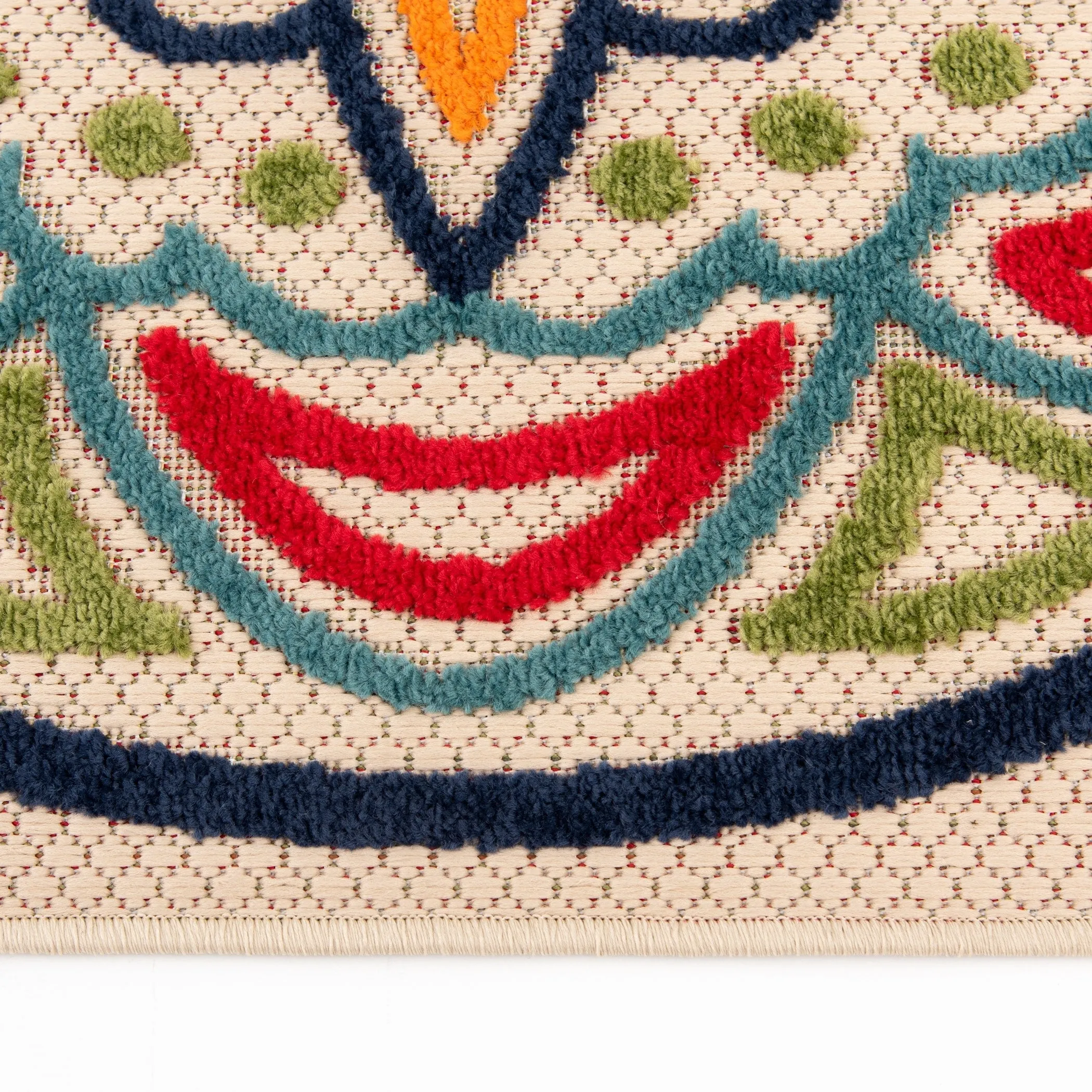 Loomaknoti Fortune Ethlee Cream Area Rug