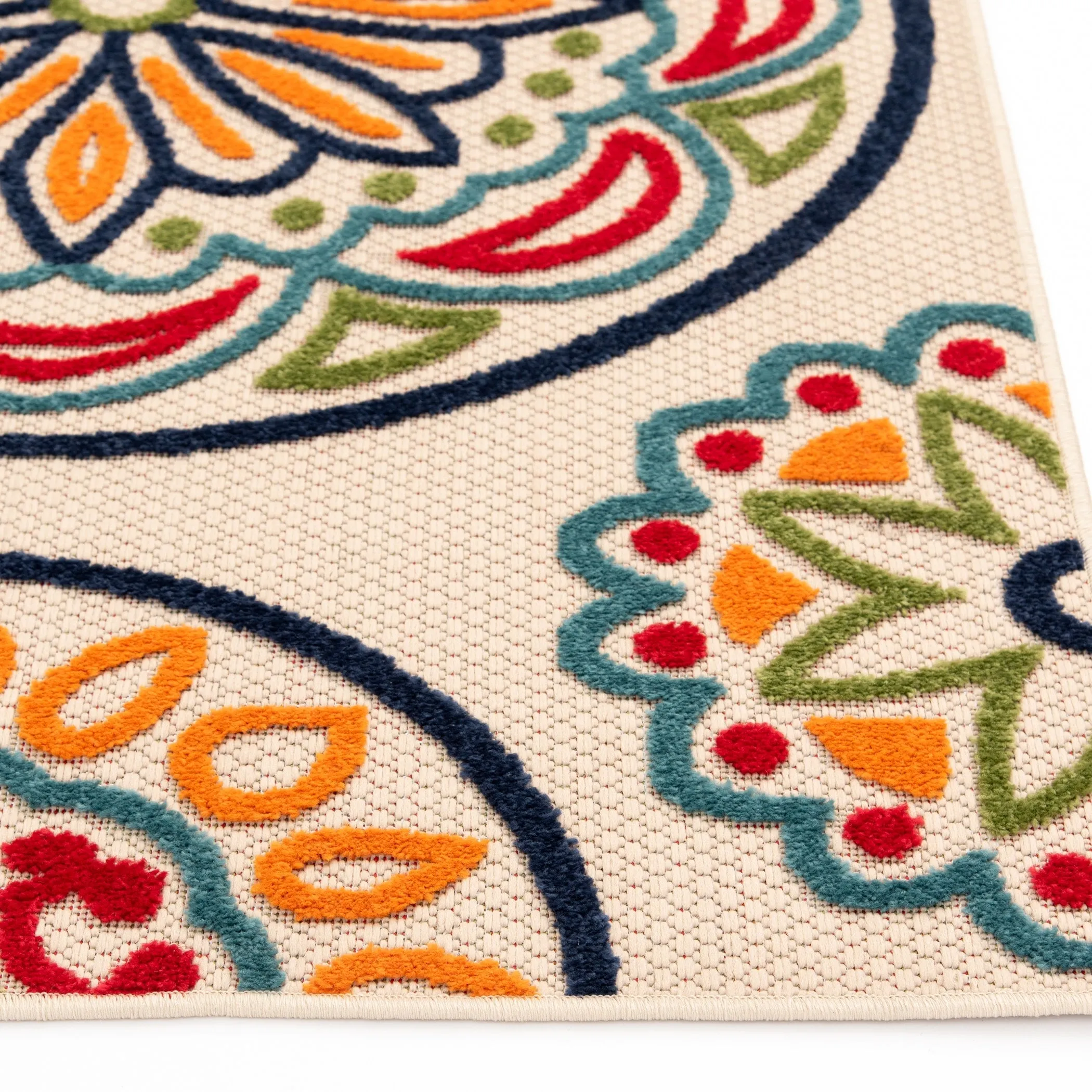 Loomaknoti Fortune Ethlee Cream Area Rug