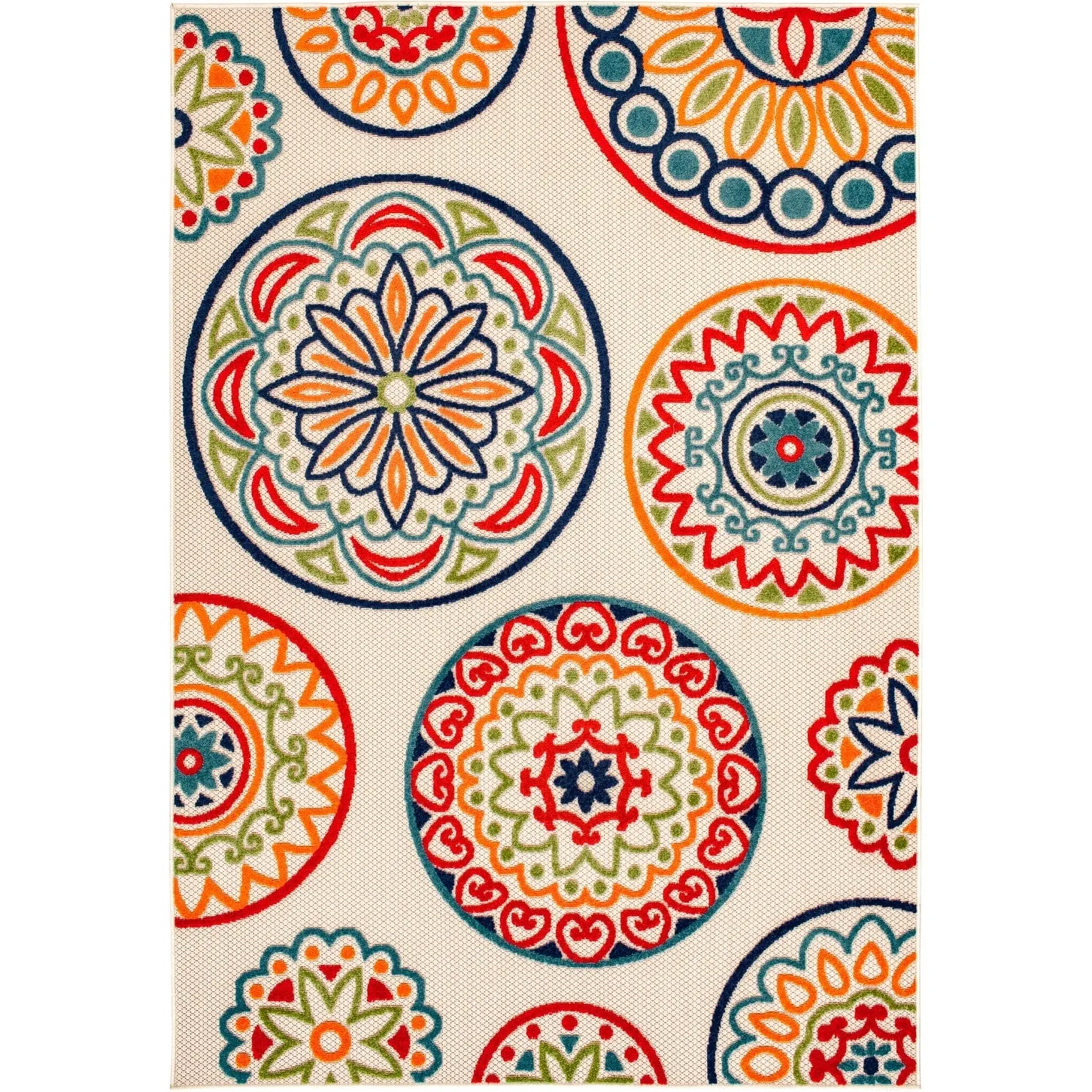 Loomaknoti Fortune Ethlee Cream Area Rug