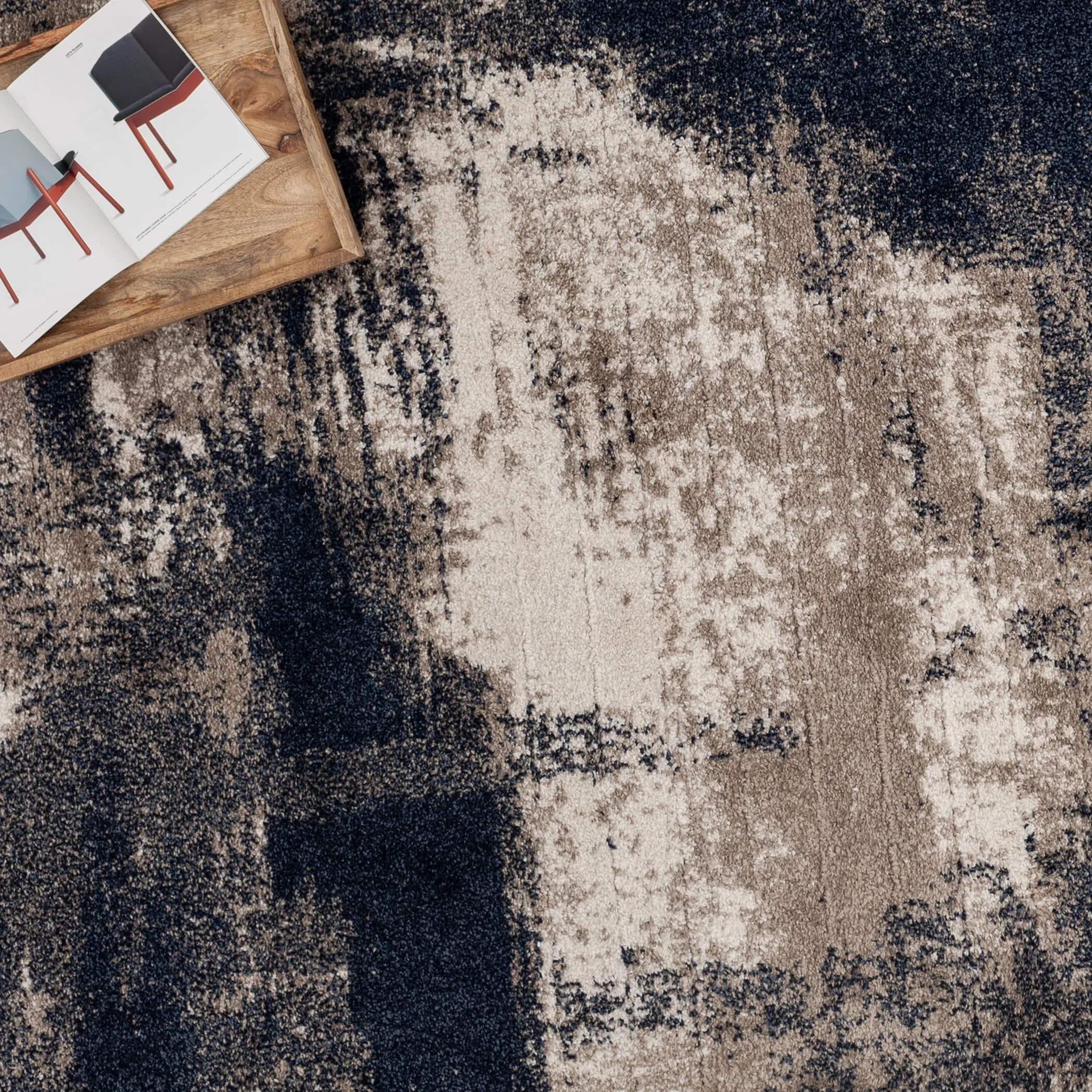 Loomaknoti Toronto Edmarndo White Area Rug