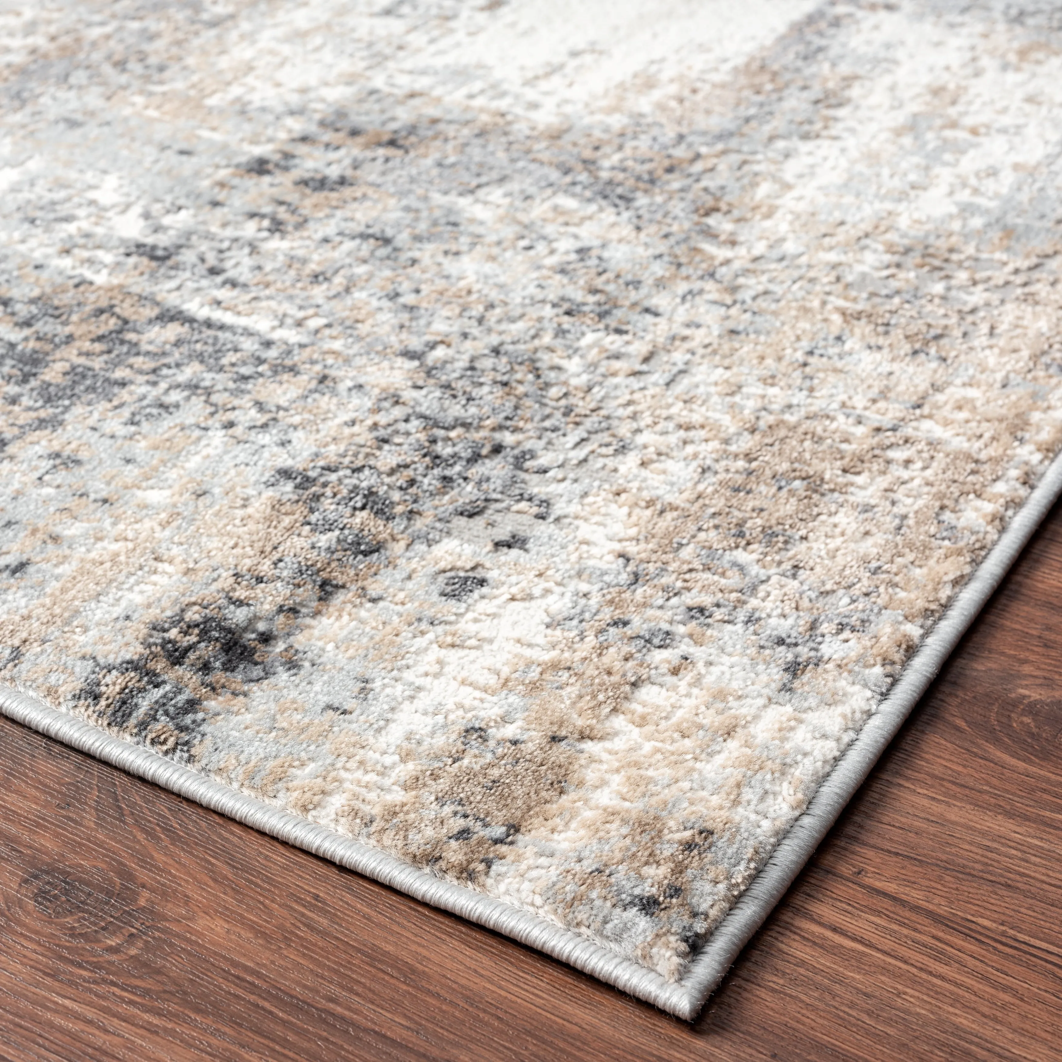 Lumina High-Low Pile Abstract Area Rug