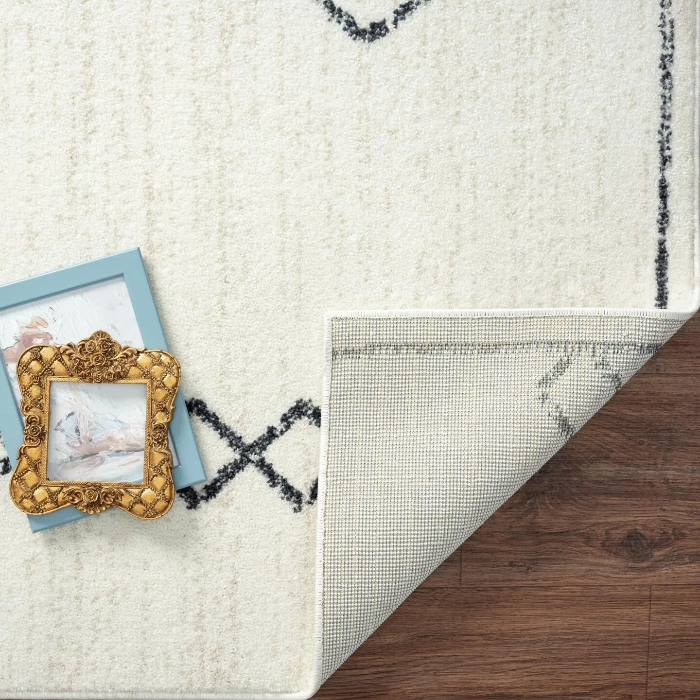 Luxe Weavers Boho Moroccan Geometric Area Rug