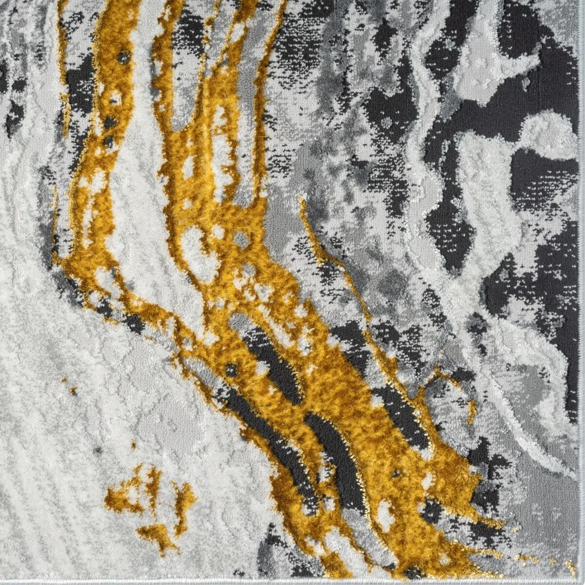 Luxe Weavers Marble Swirl Area Rug. Stain-Resistant Carpet
