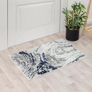 Luxe Weavers Marble Swirl Area Rug. Stain-Resistant Carpet