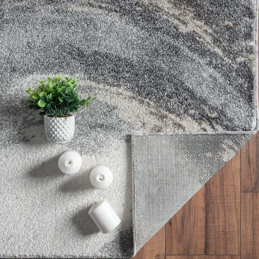 Luxe Weavers Modern Distressed Abstract Area Rug