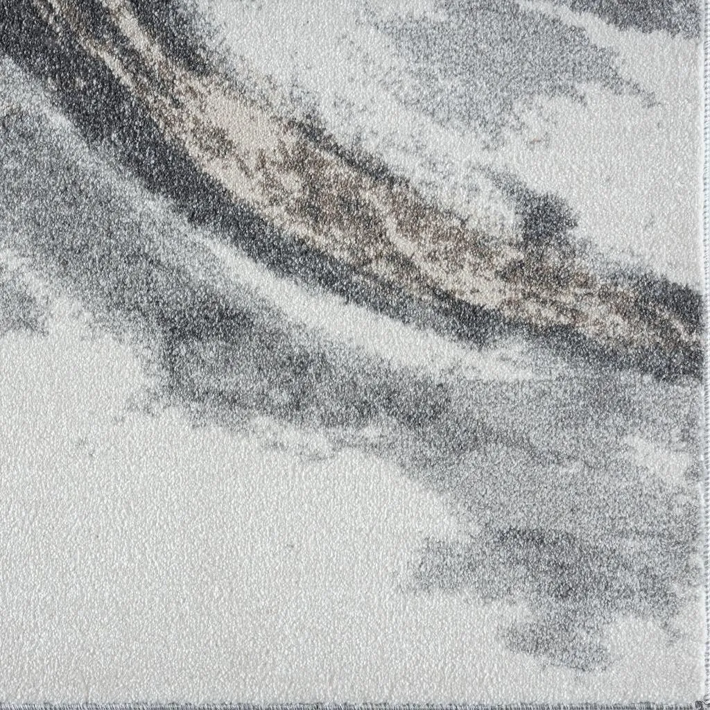 Luxe Weavers Modern Distressed Abstract Area Rug