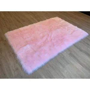 Luxurious Faux Sheepskin Area Rug