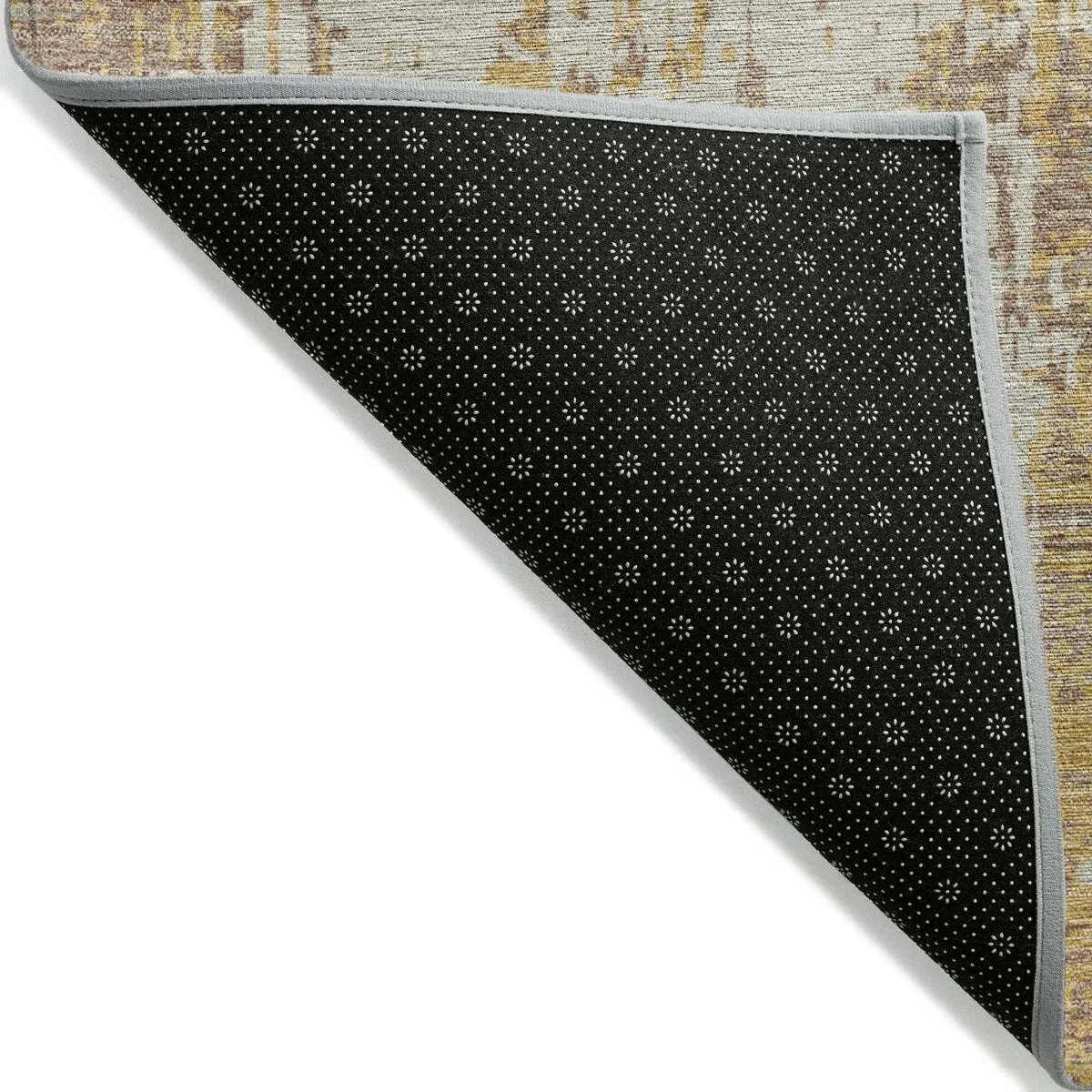 Machine Washable Indoor/ Outdoor Abstract Chantille Rug