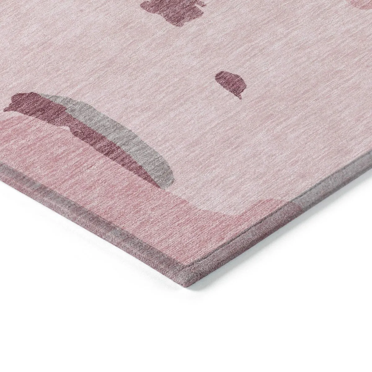 Machine Washable Indoor/ Outdoor Abstract Glam Chantille Rug