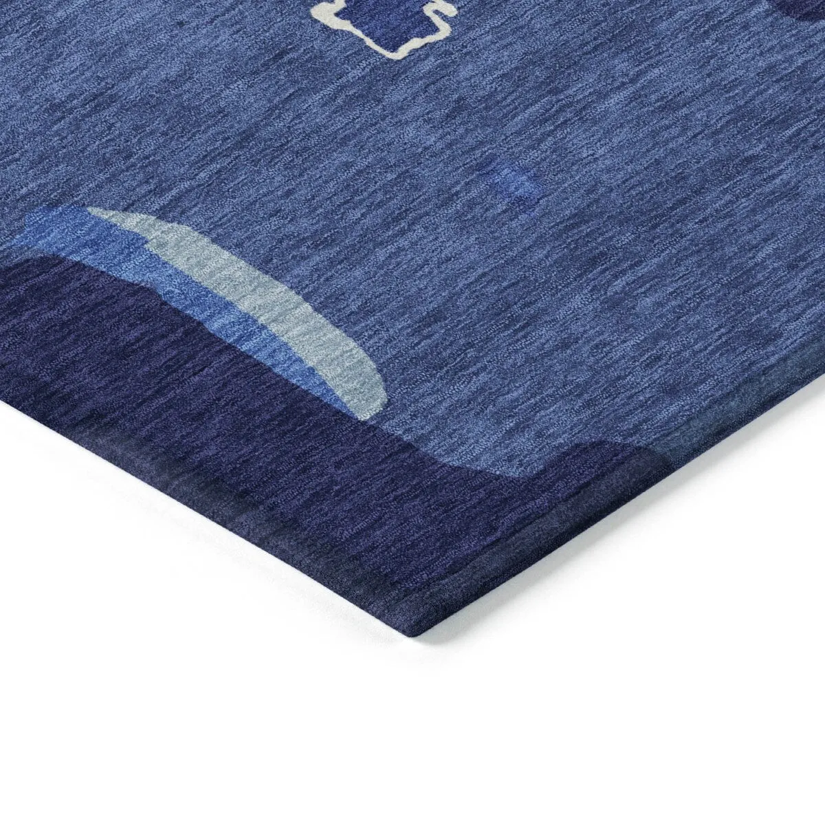 Machine Washable Indoor/ Outdoor Abstract Glam Chantille Rug