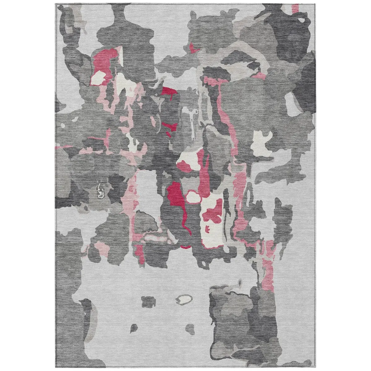 Machine Washable Indoor/ Outdoor Abstract Glam Chantille Rug