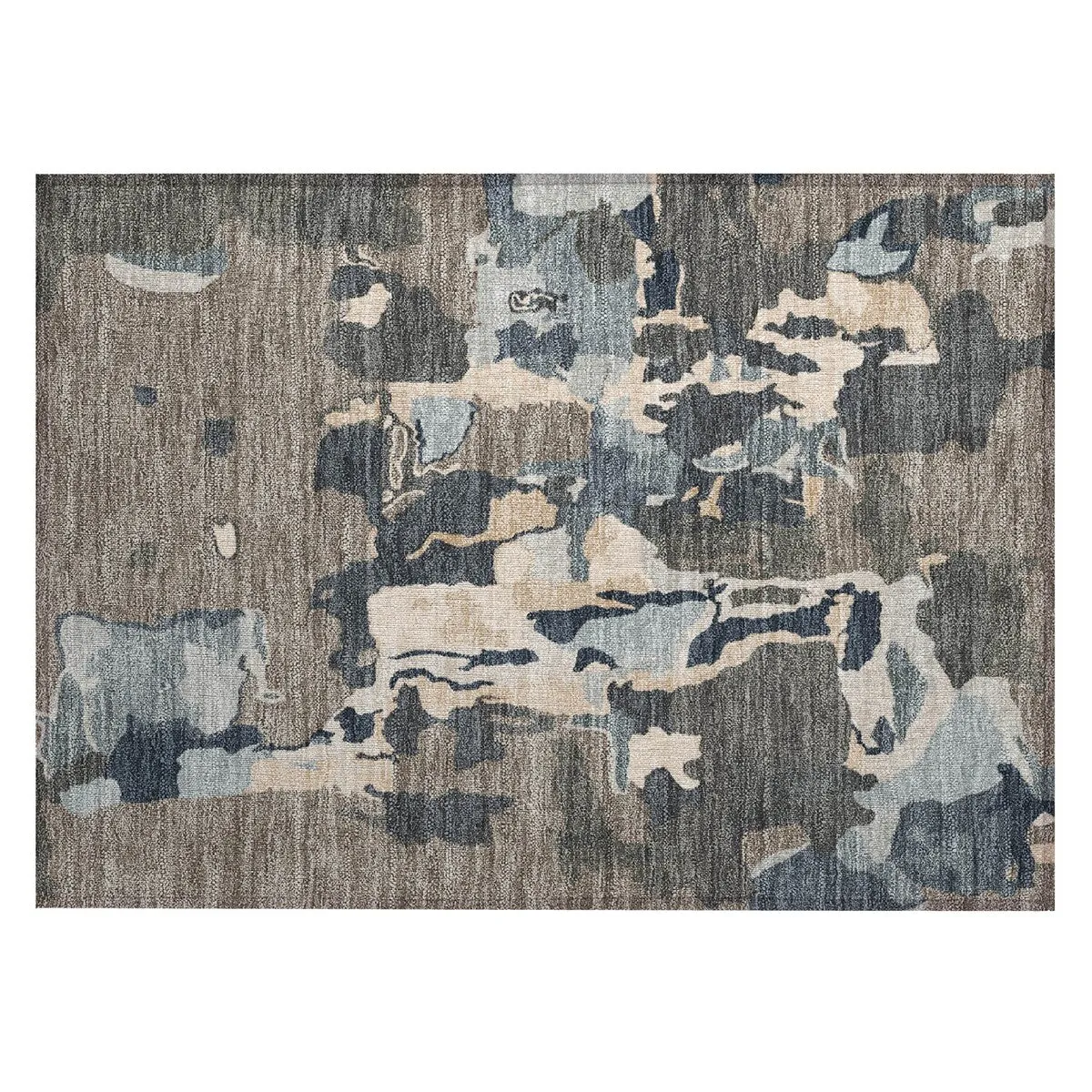 Machine Washable Indoor/ Outdoor Abstract Glam Chantille Rug